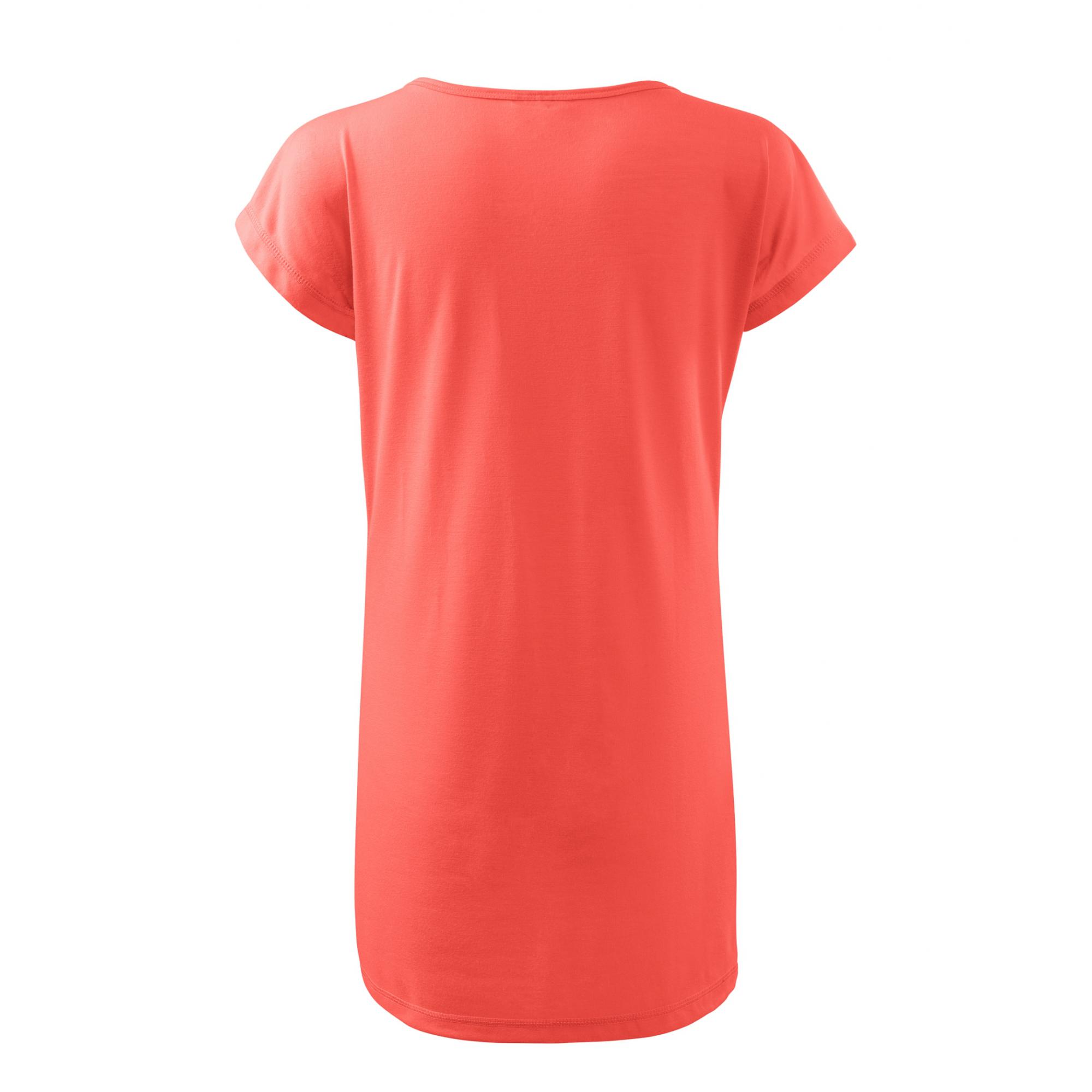 Tricou/rochie pentru damă Love 123 Coral S