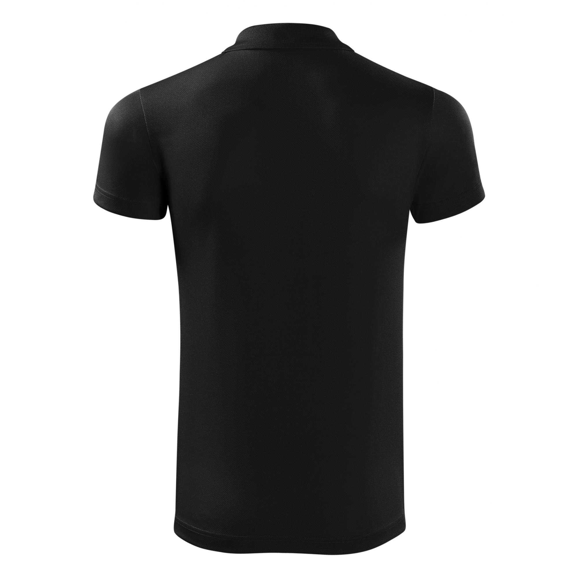 Tricou polo unisex Victory 217 Negru L