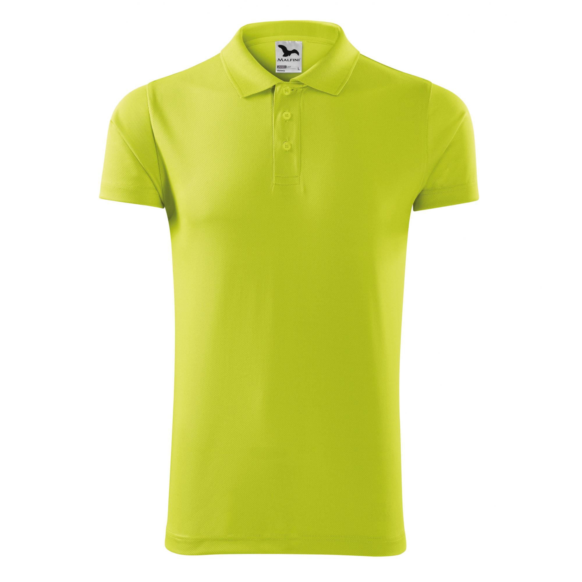 Tricou polo unisex Victory 217 Lime S