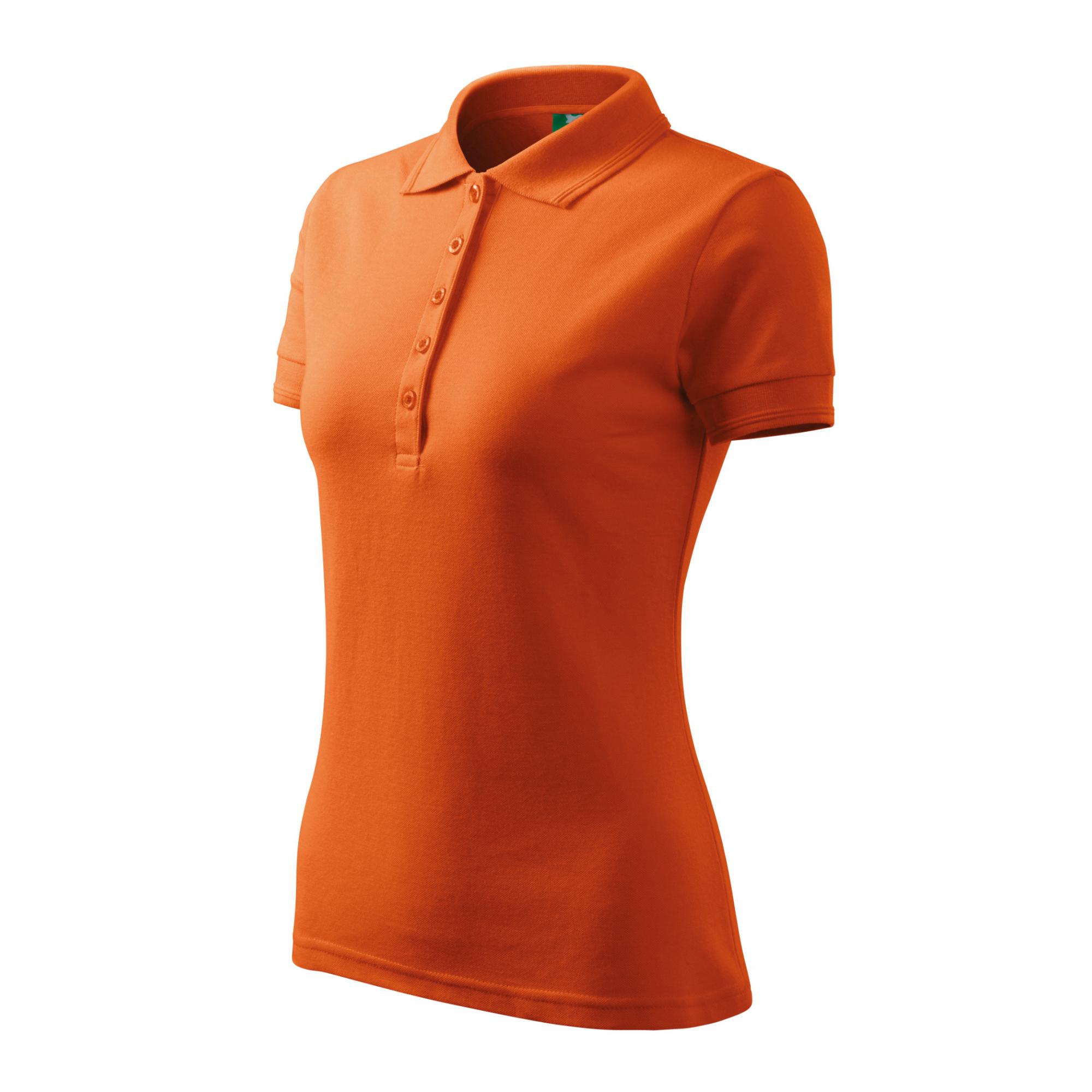 Tricou polo pentru damă Pique Polo 21X Portocaliu