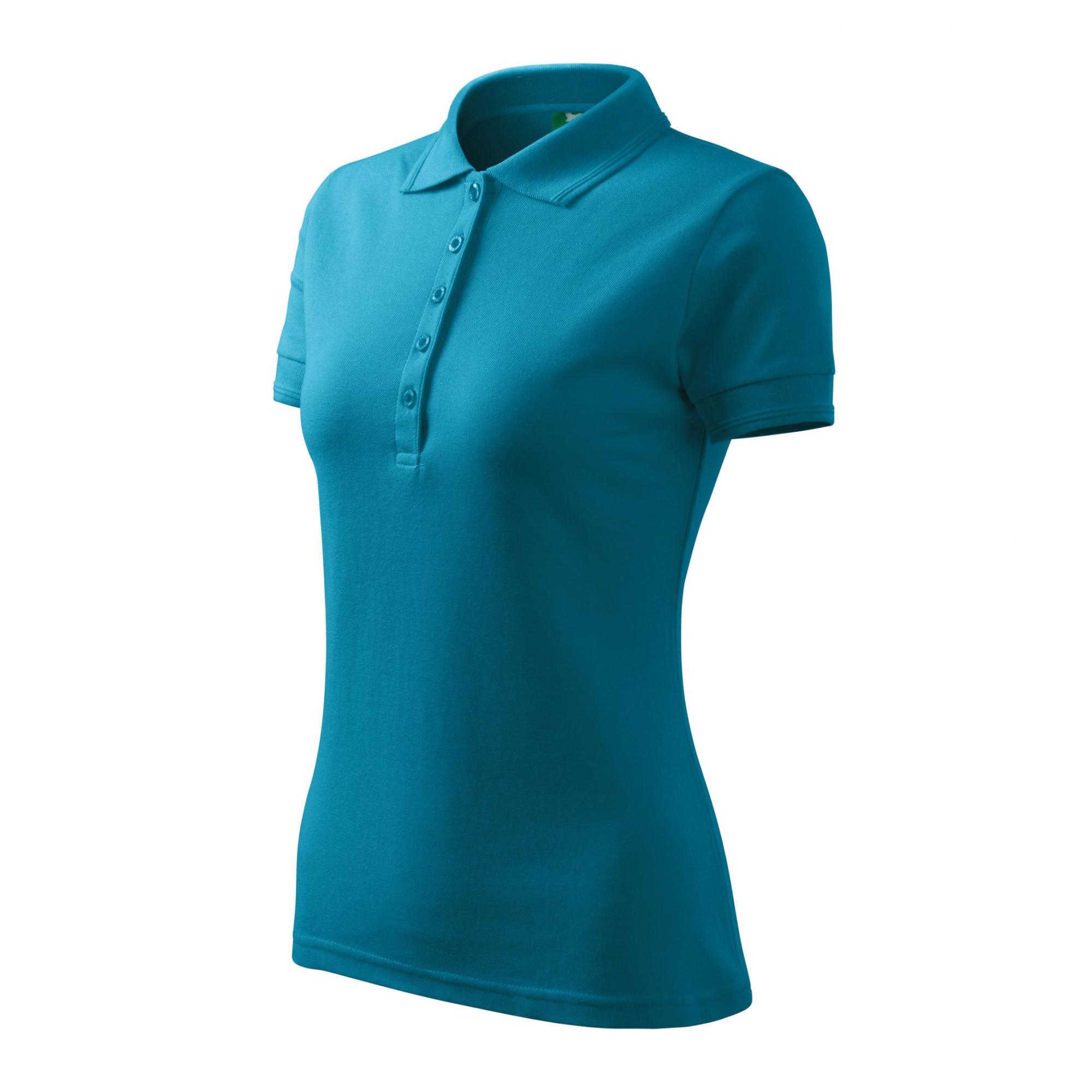 Tricou polo pentru damă Pique Polo 21X Turcoaz închis