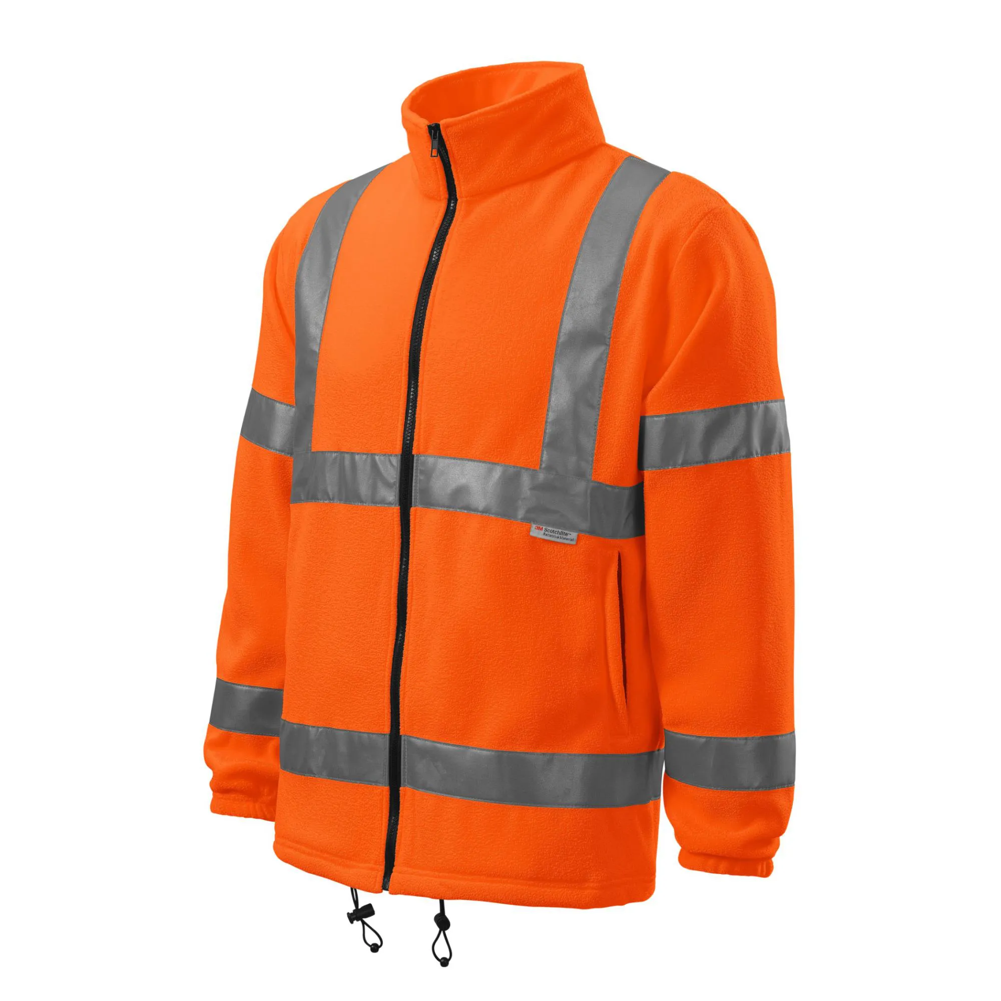 Jachetă fleece unisex HV Fleece Jacket 5V1 Portocaliu XL