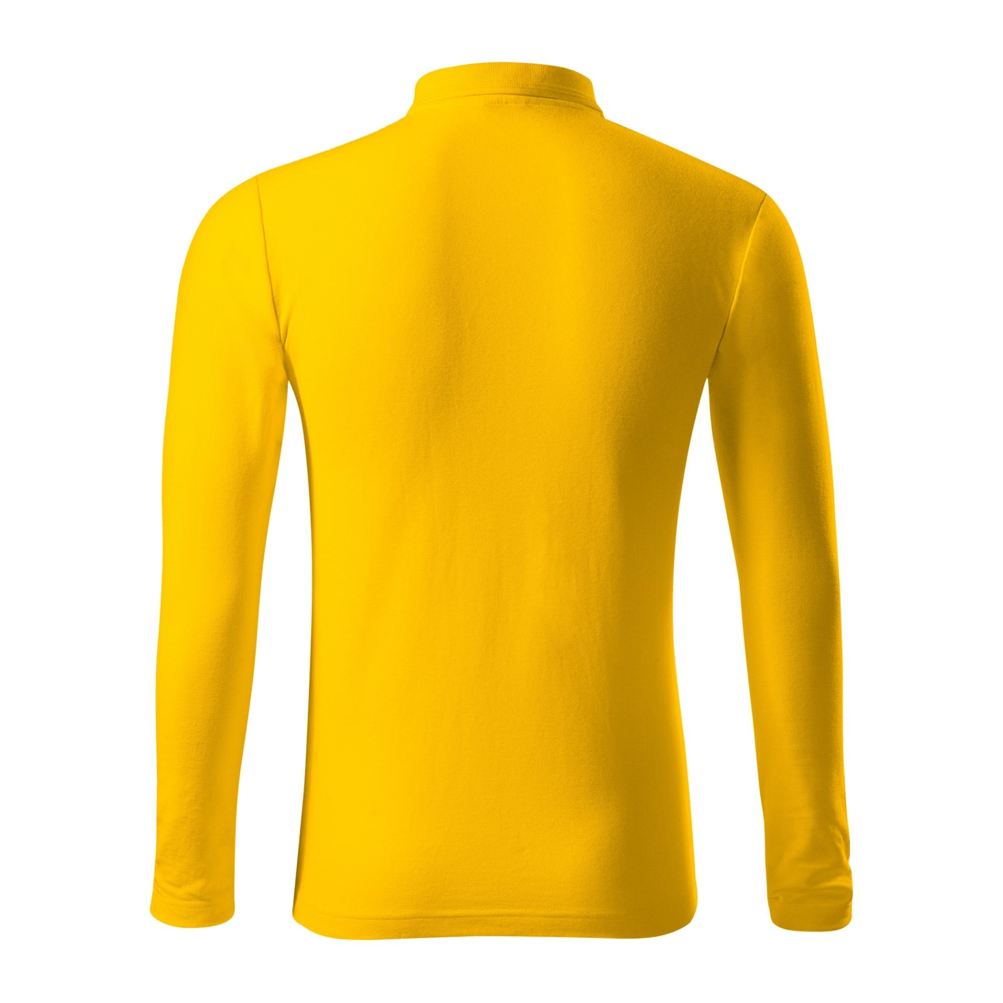 Tricou polo pentru bărbaţi Pique Polo LS 221 Galben M
