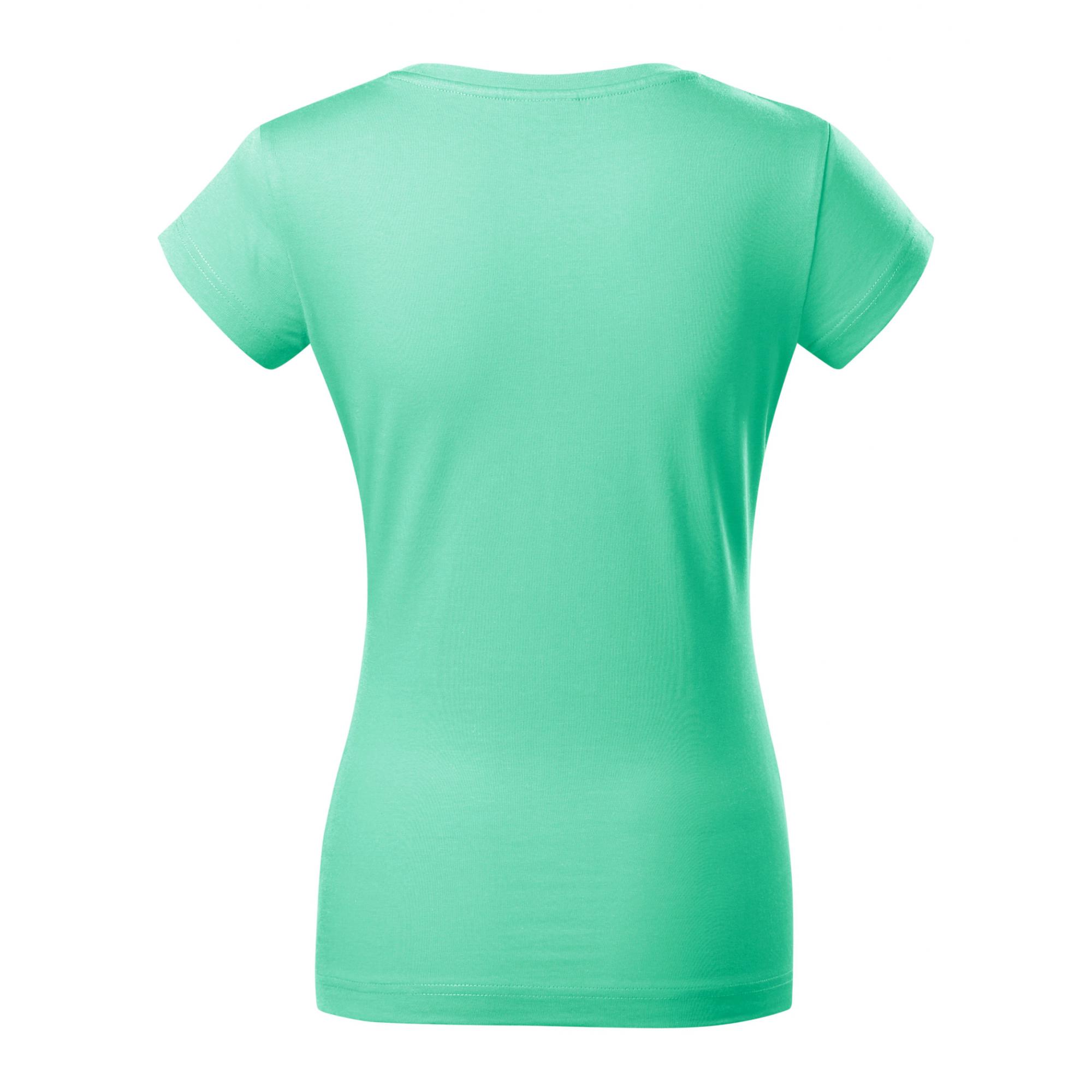 Tricou pentru damă Fit V-neck 162 Verde menta L