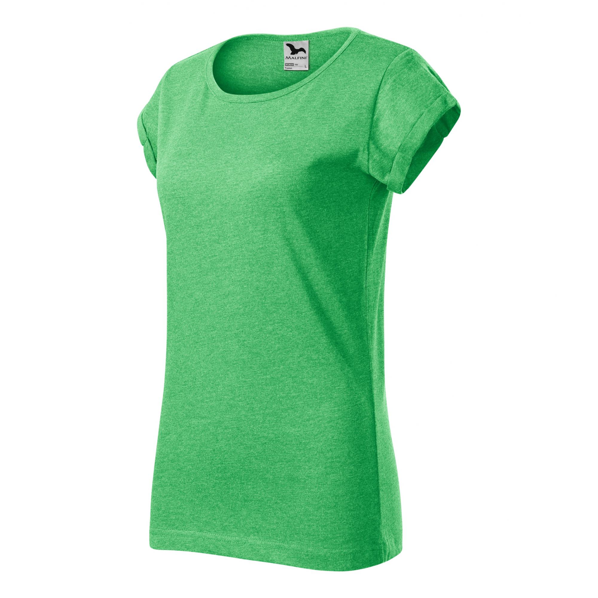 Tricou pentru damă Fusion 164 Verde melanj