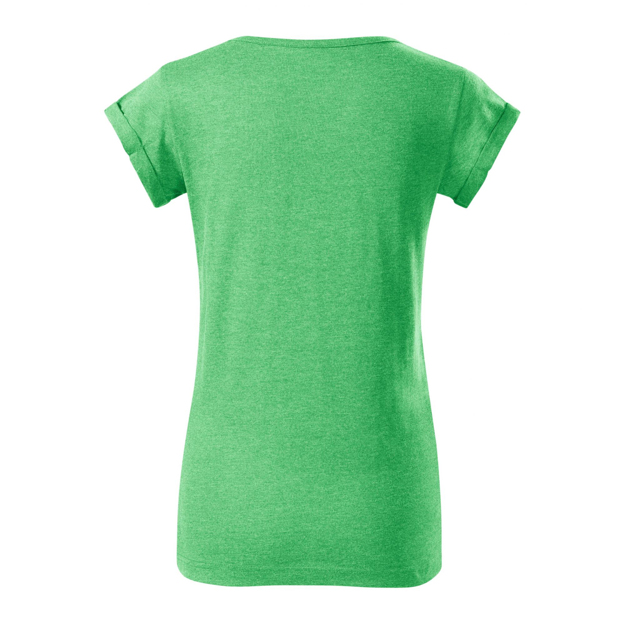 Tricou pentru damă Fusion 164 Verde melanj XXL