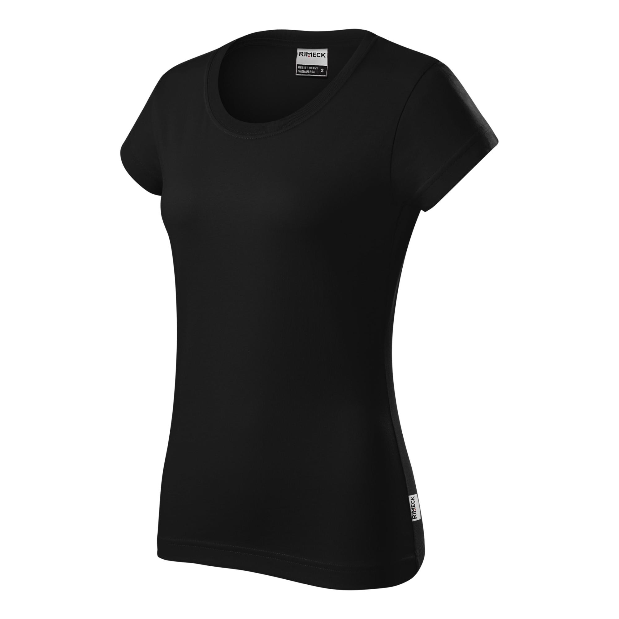 Tricou pentru damă Resist heavy R04 negru 01 (brand label)