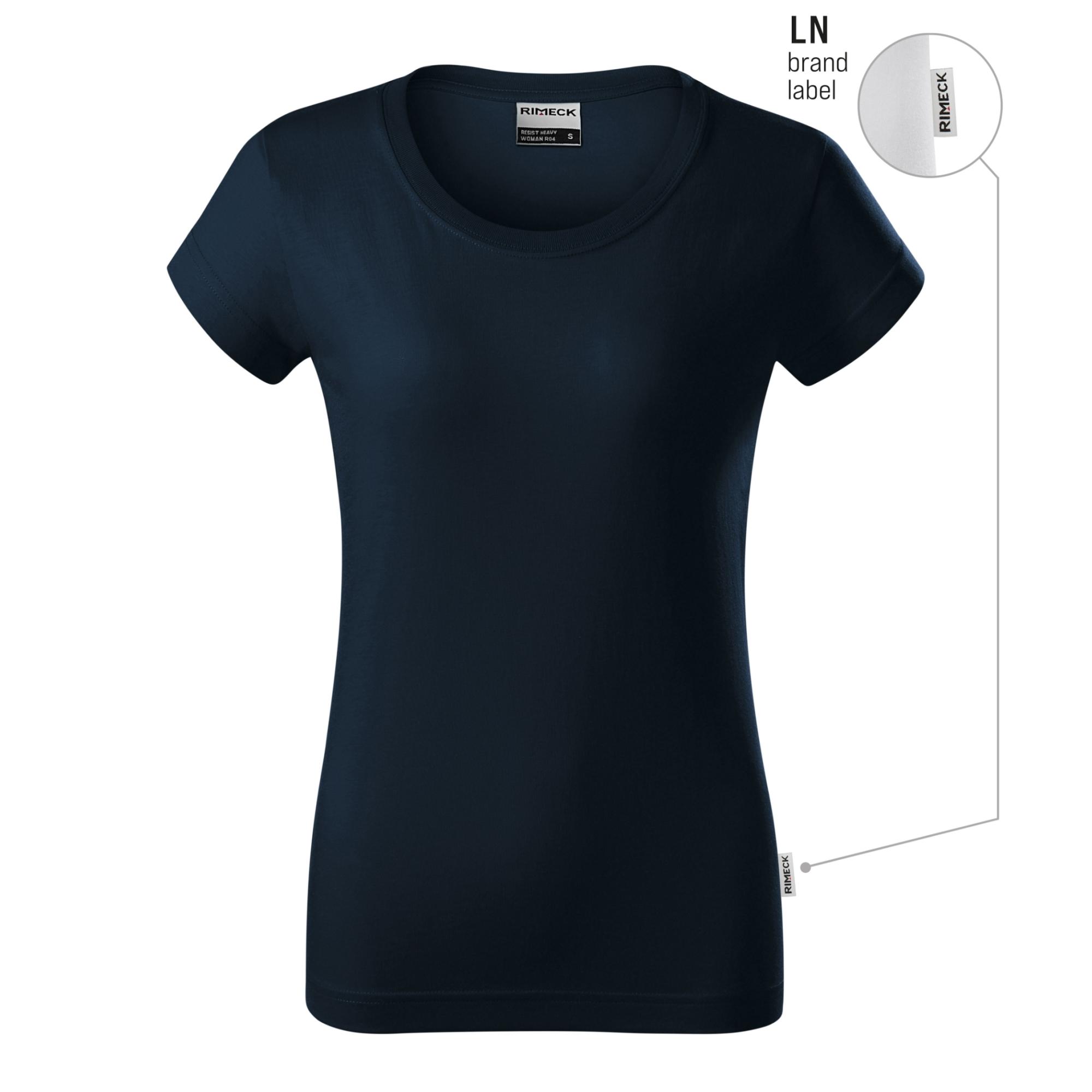 Tricou pentru damă Resist heavy R04 albastru marin 02 (brand label) XXL