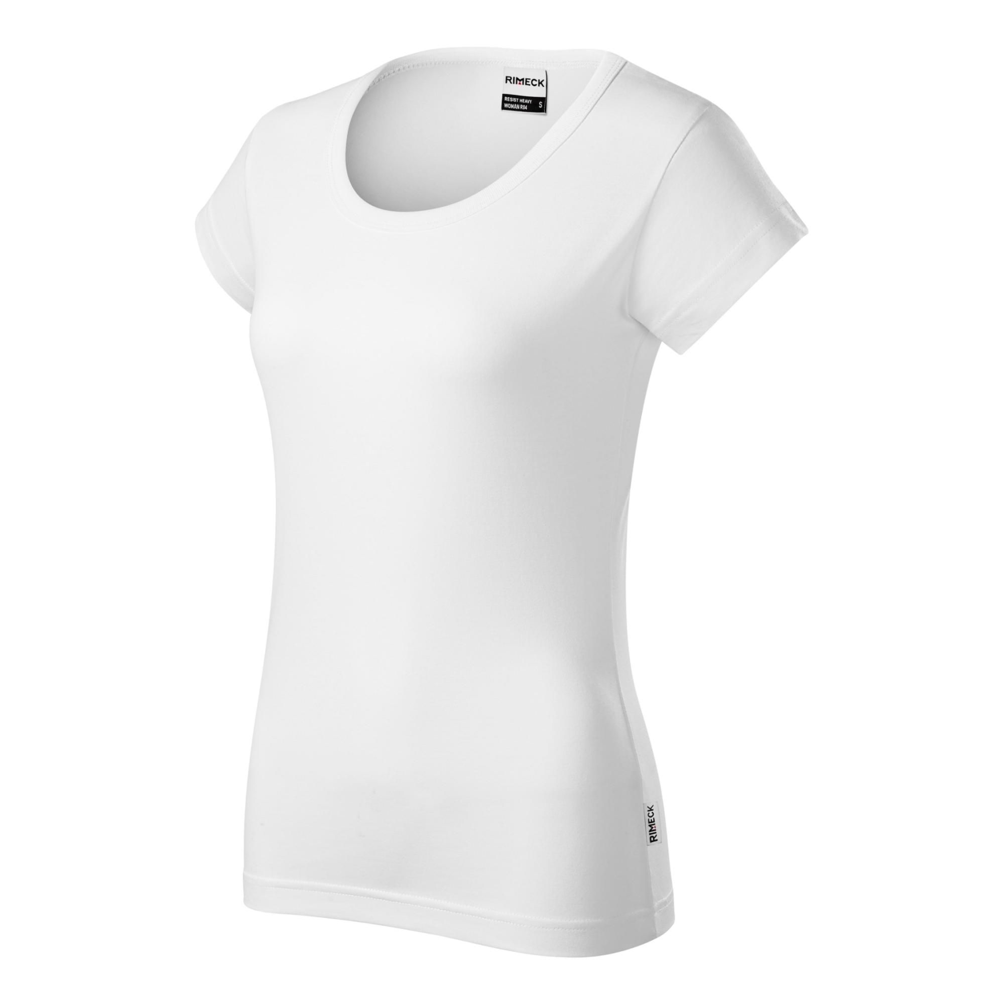 Tricou pentru damă Resist heavy R04 alb 00 (brand label)
