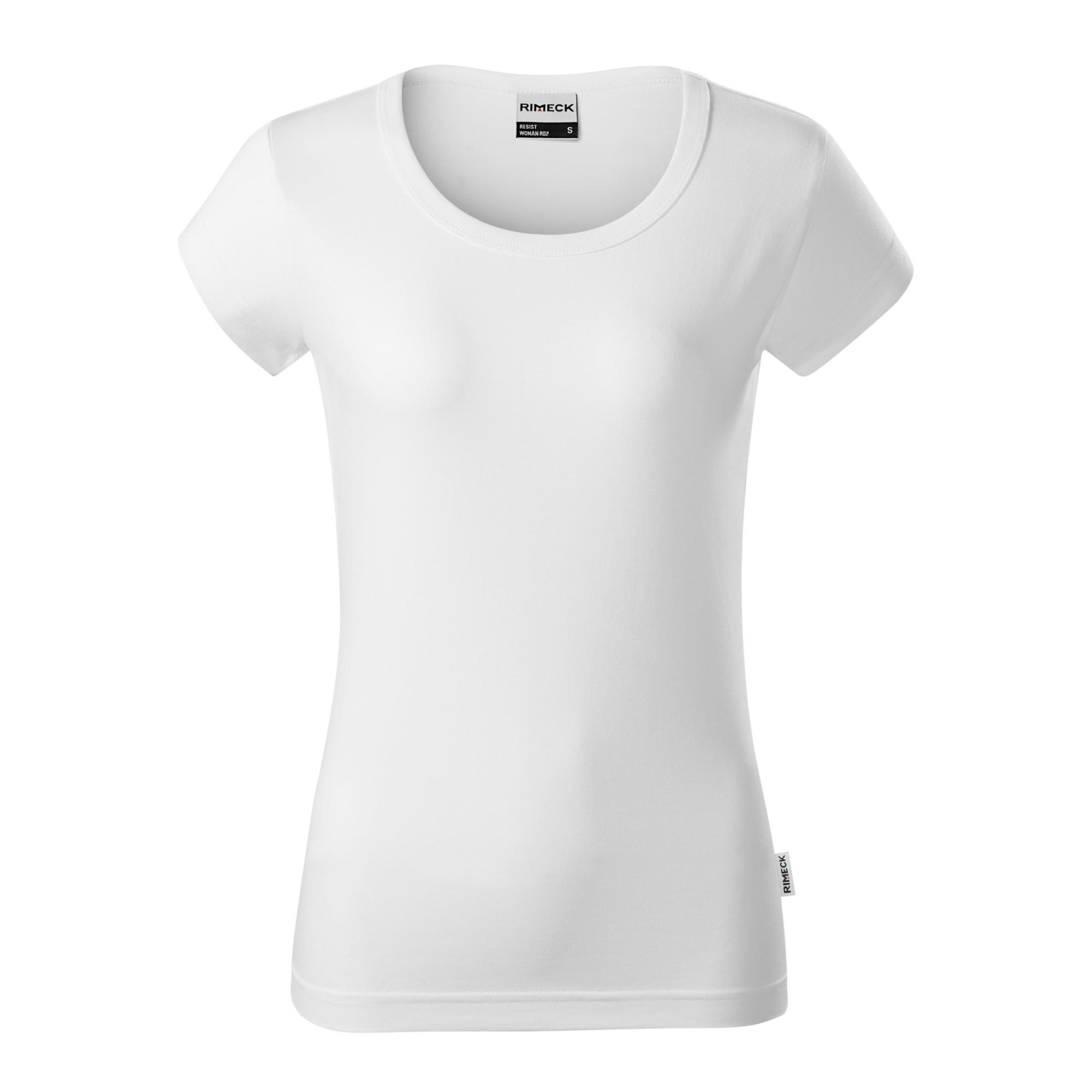 Tricou pentru damă Resist R02 alb 00 (brand label) M