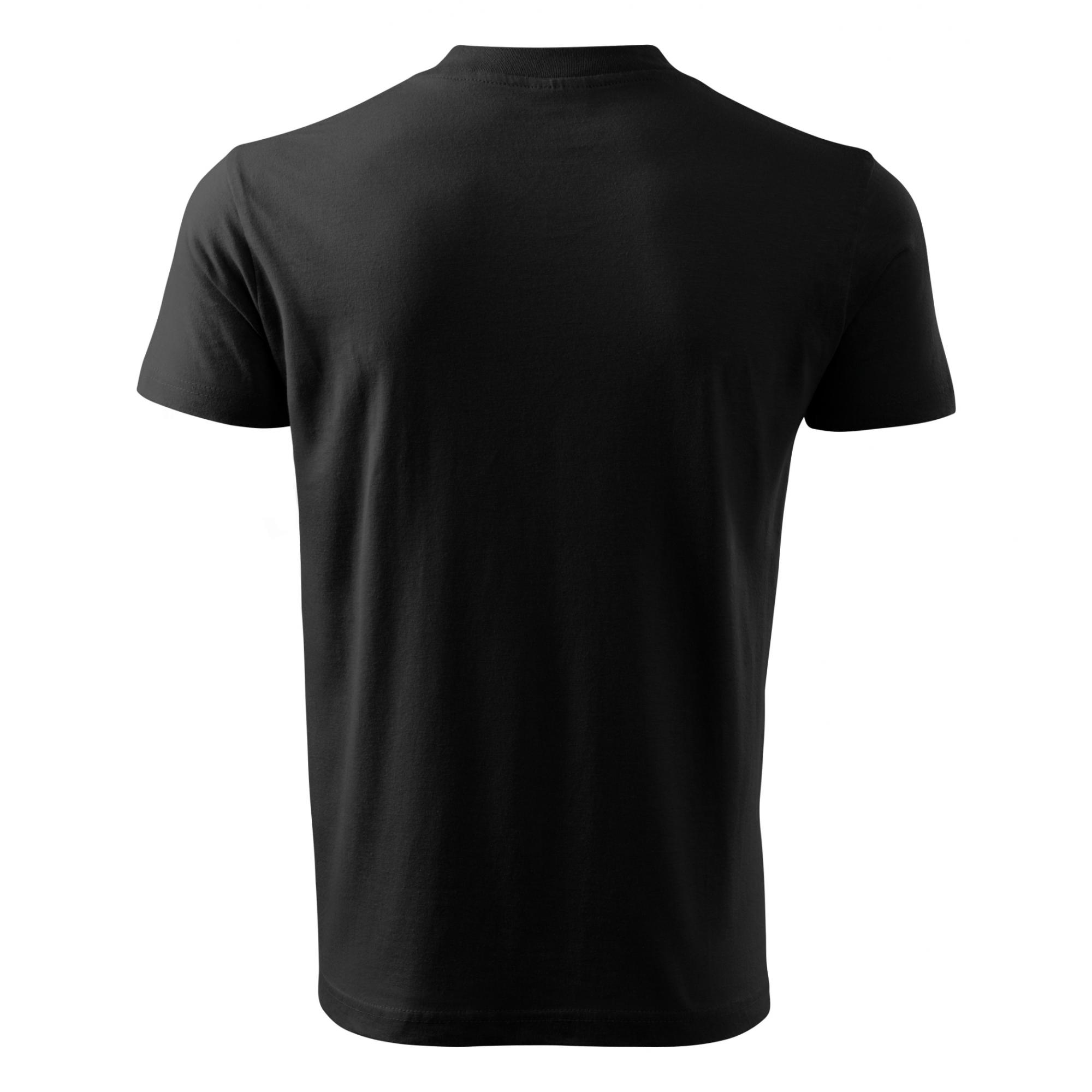 Tricou unisex V-neck 102 Negru S