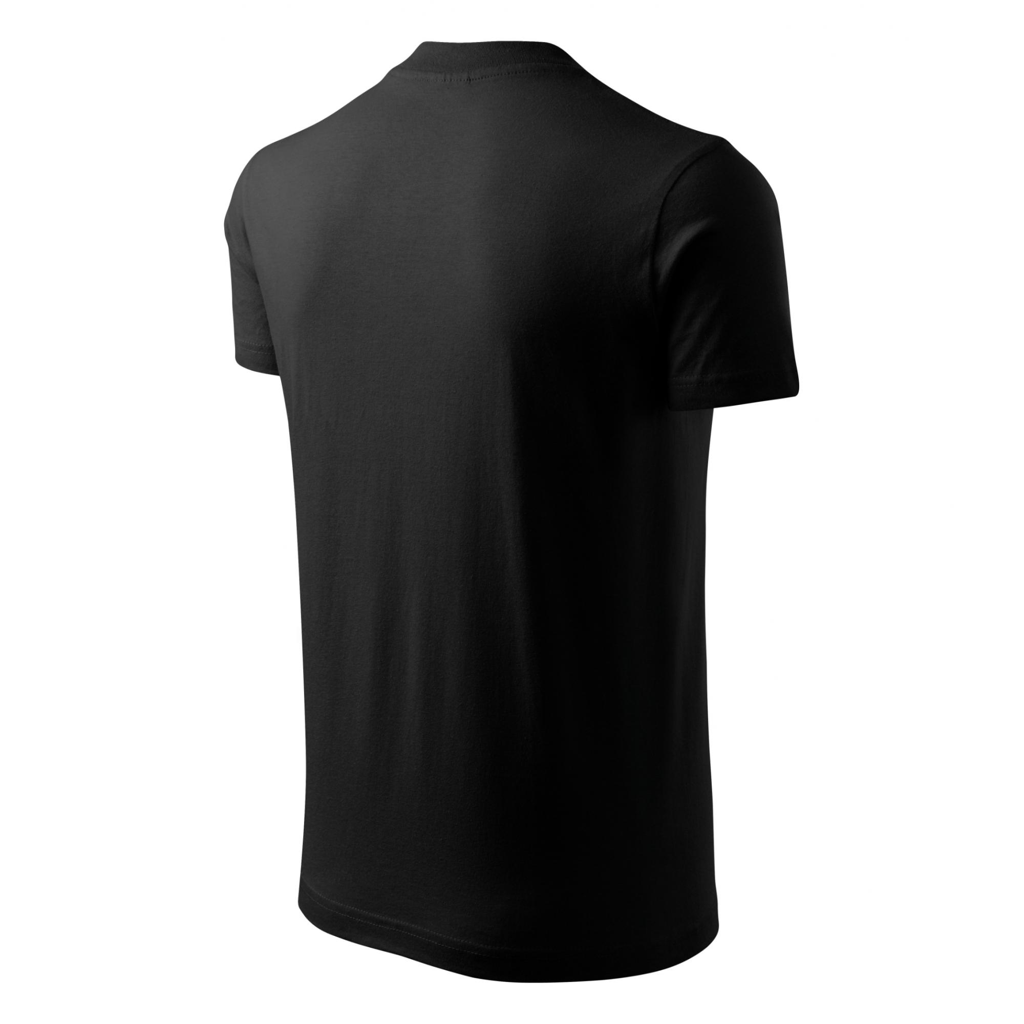 Tricou unisex V-neck 102 Negru S