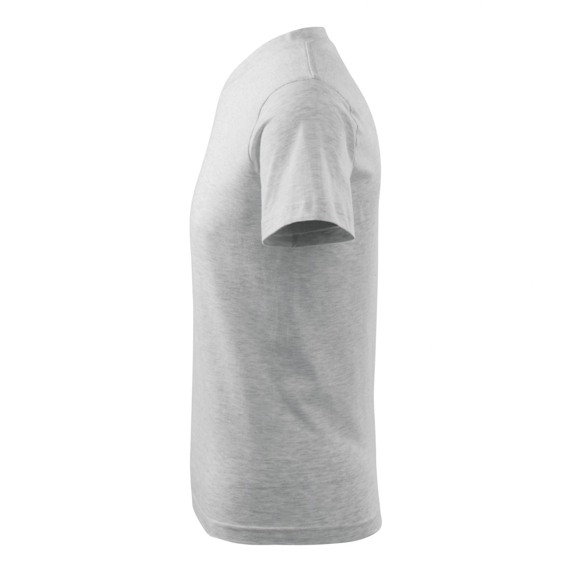 Tricou unisex V-neck 102 Gri deschis 3XL