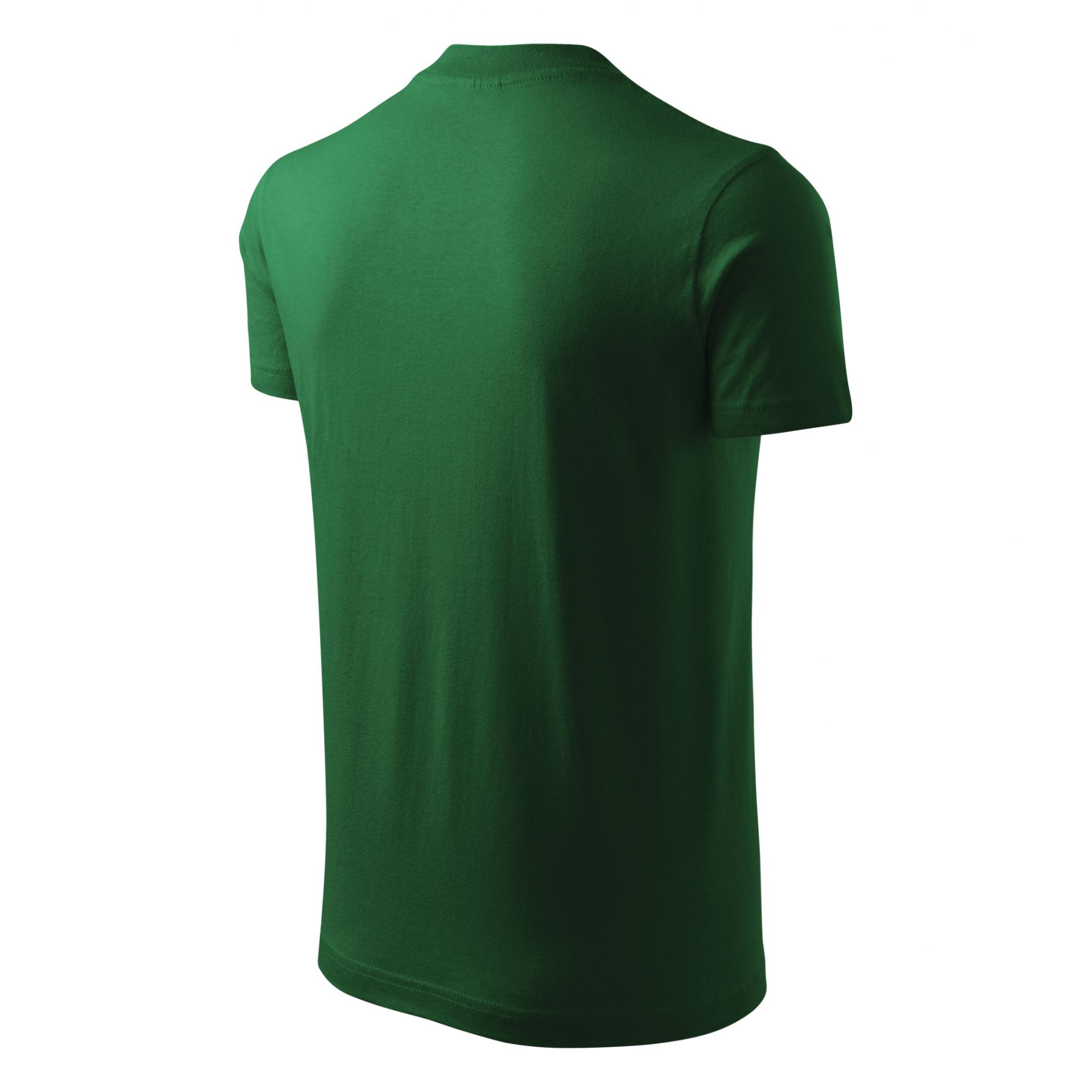 Tricou unisex V-neck 102 Verde sticla M