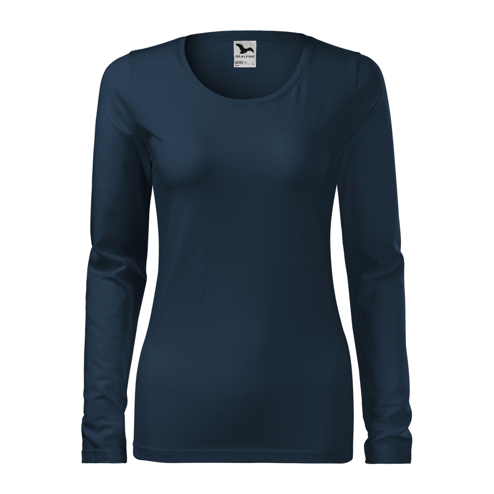 Tricou pentru damă Slim 139 Albastru marin L