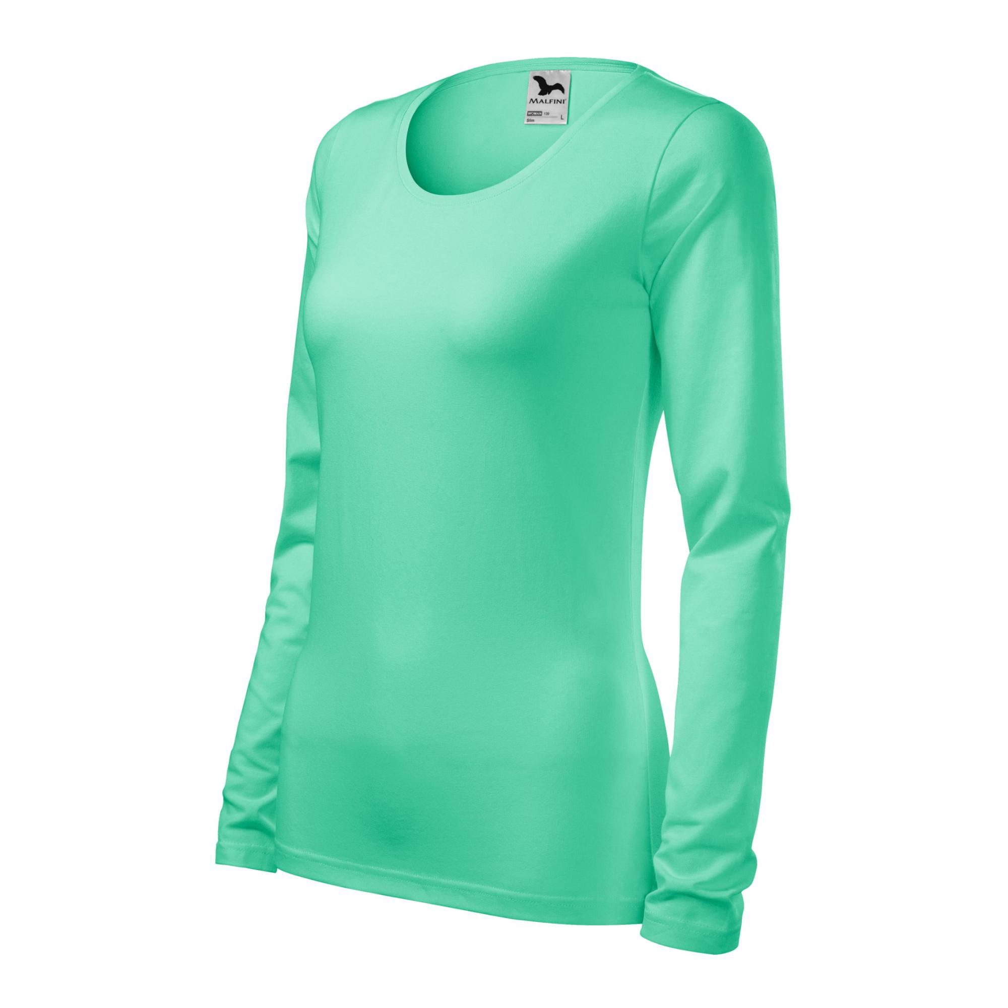 Tricou pentru damă Slim 139 Verde menta L