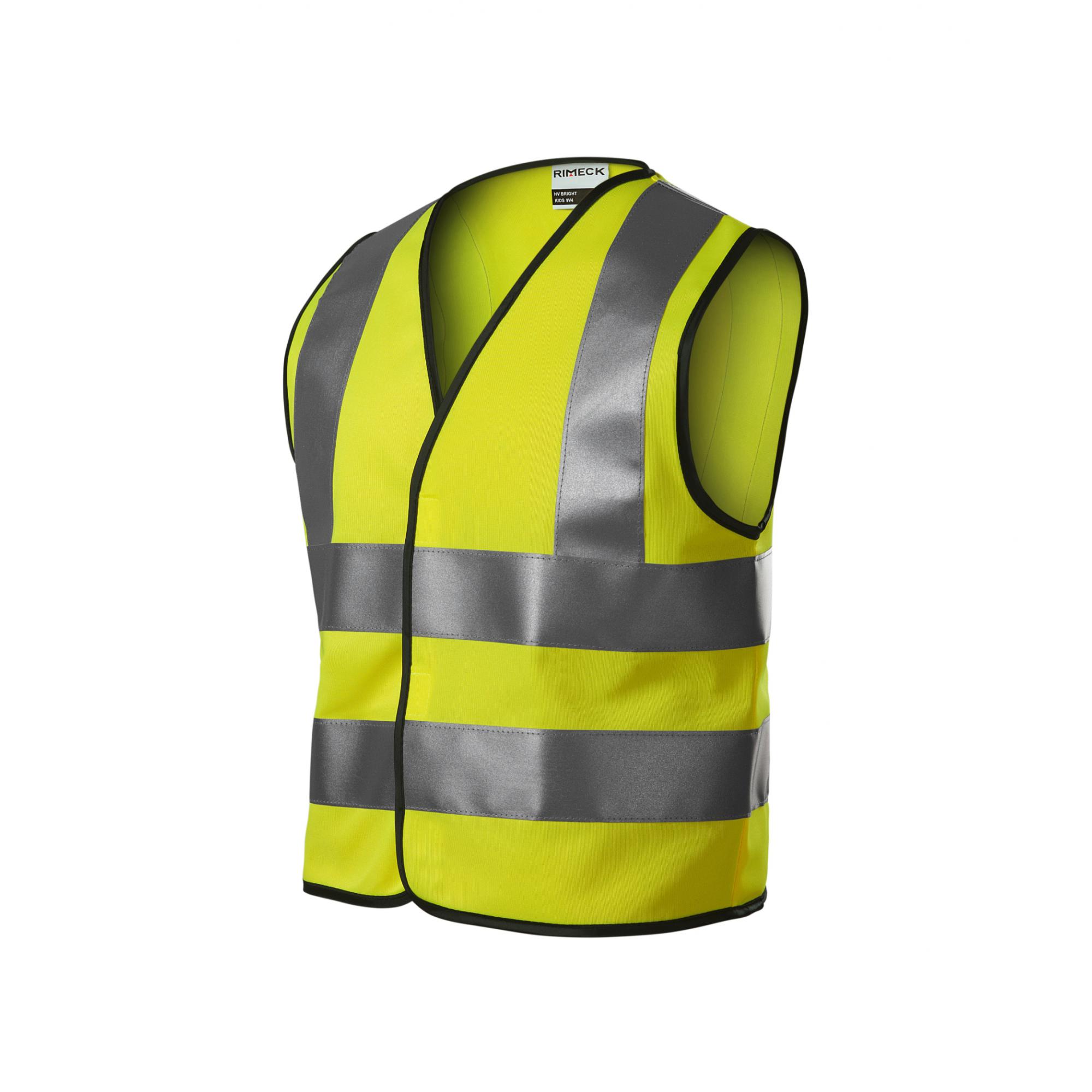 Vestă reflectorizantă pentru copii HV Bright 9V4