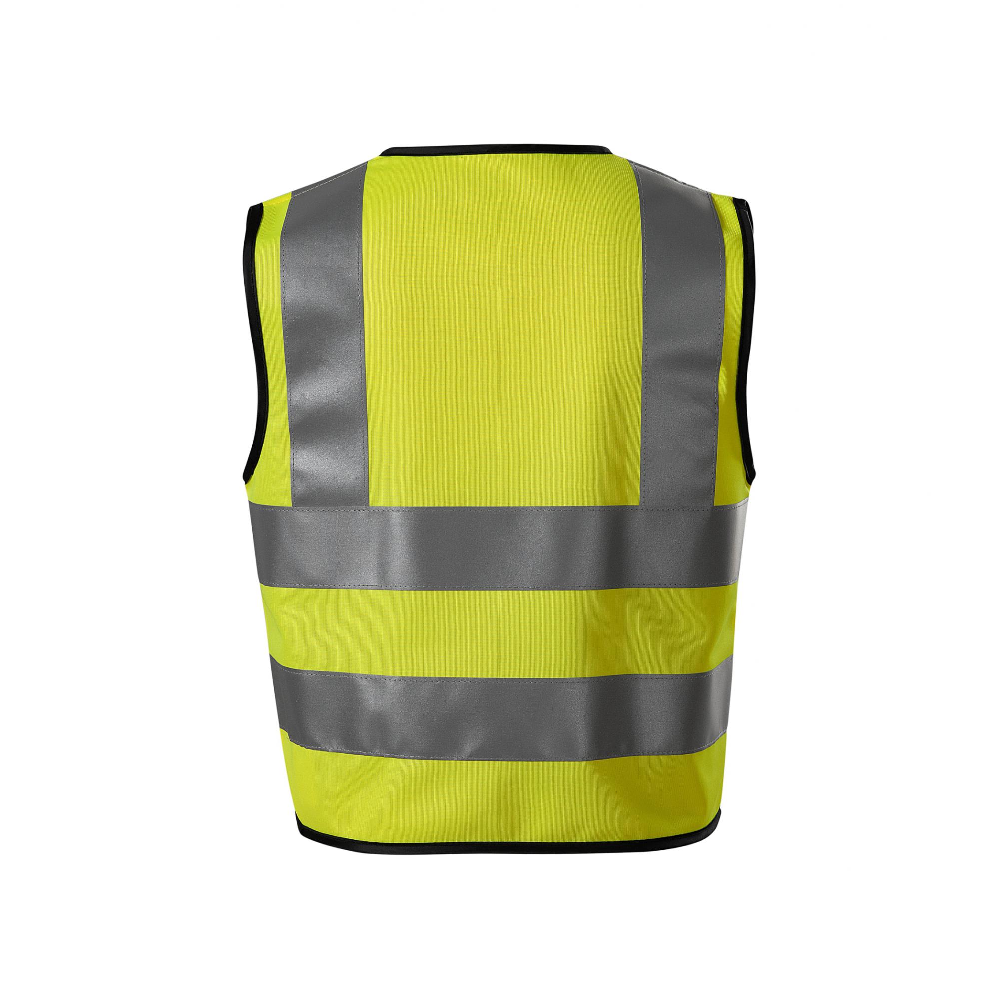 Vestă reflectorizantă pentru copii HV Bright 9V4 Galben 6-8 ani