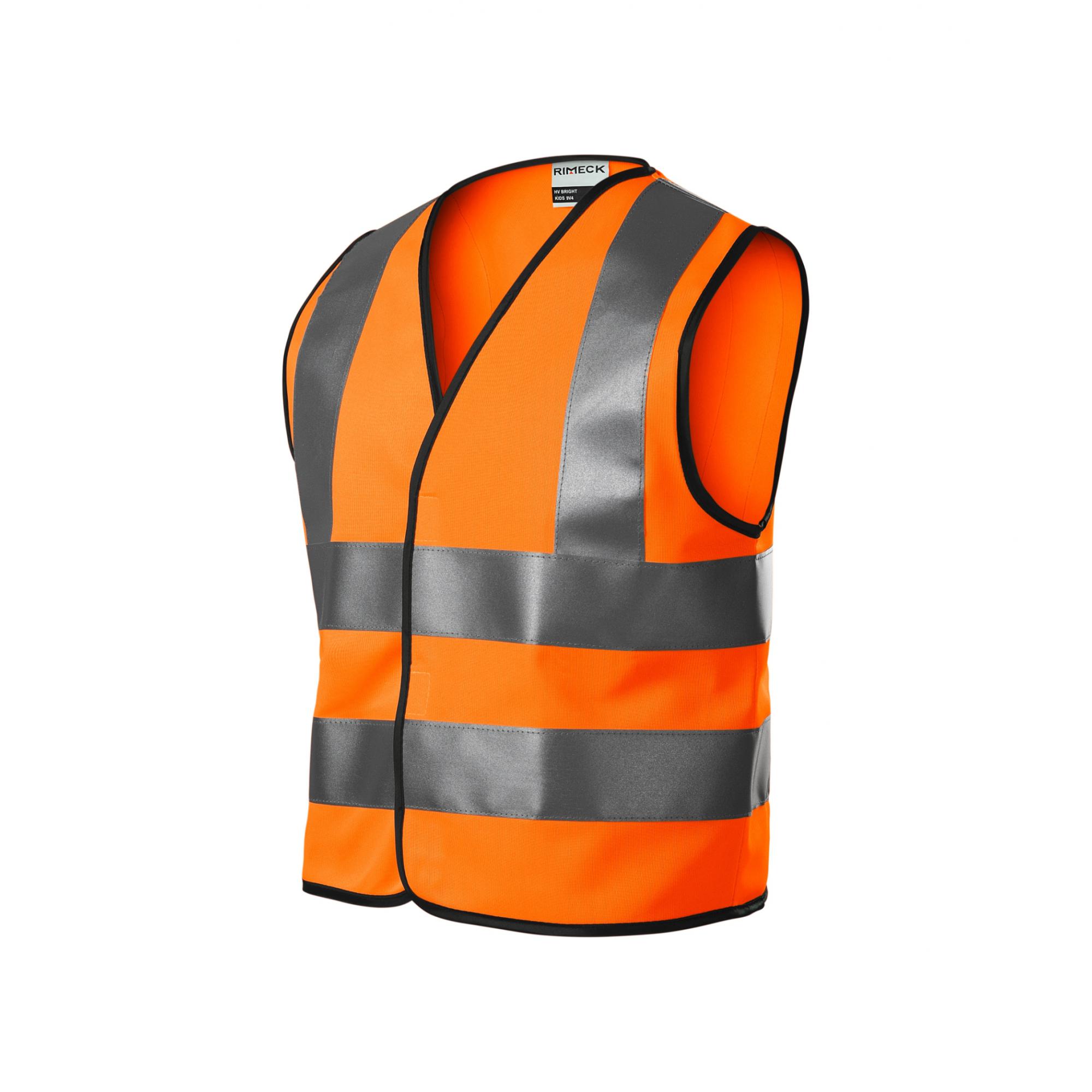 Vestă reflectorizantă pentru copii HV Bright 9V4