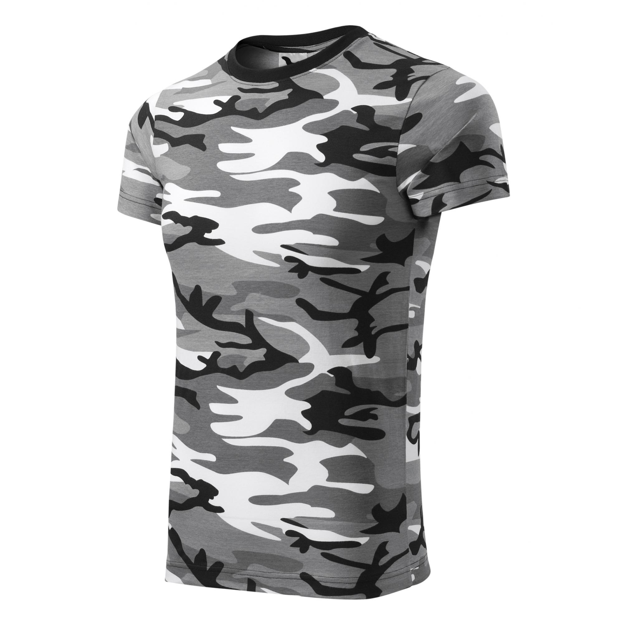Tricou unisex Camouflage 144 Camuflaj gri