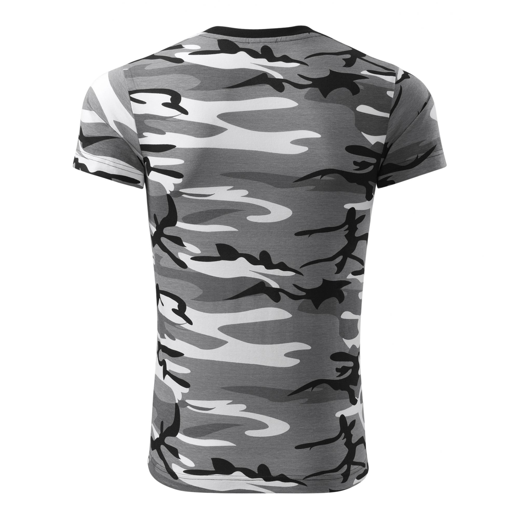 Tricou unisex Camouflage 144 Camuflaj gri L