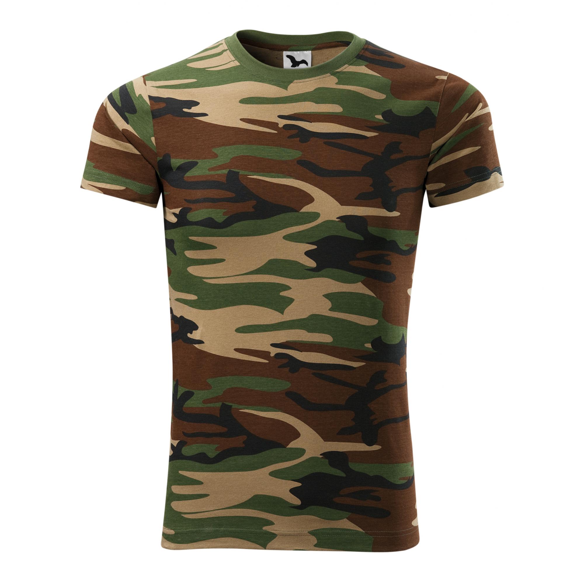 Tricou unisex Camouflage 144 Camuflaj maro L