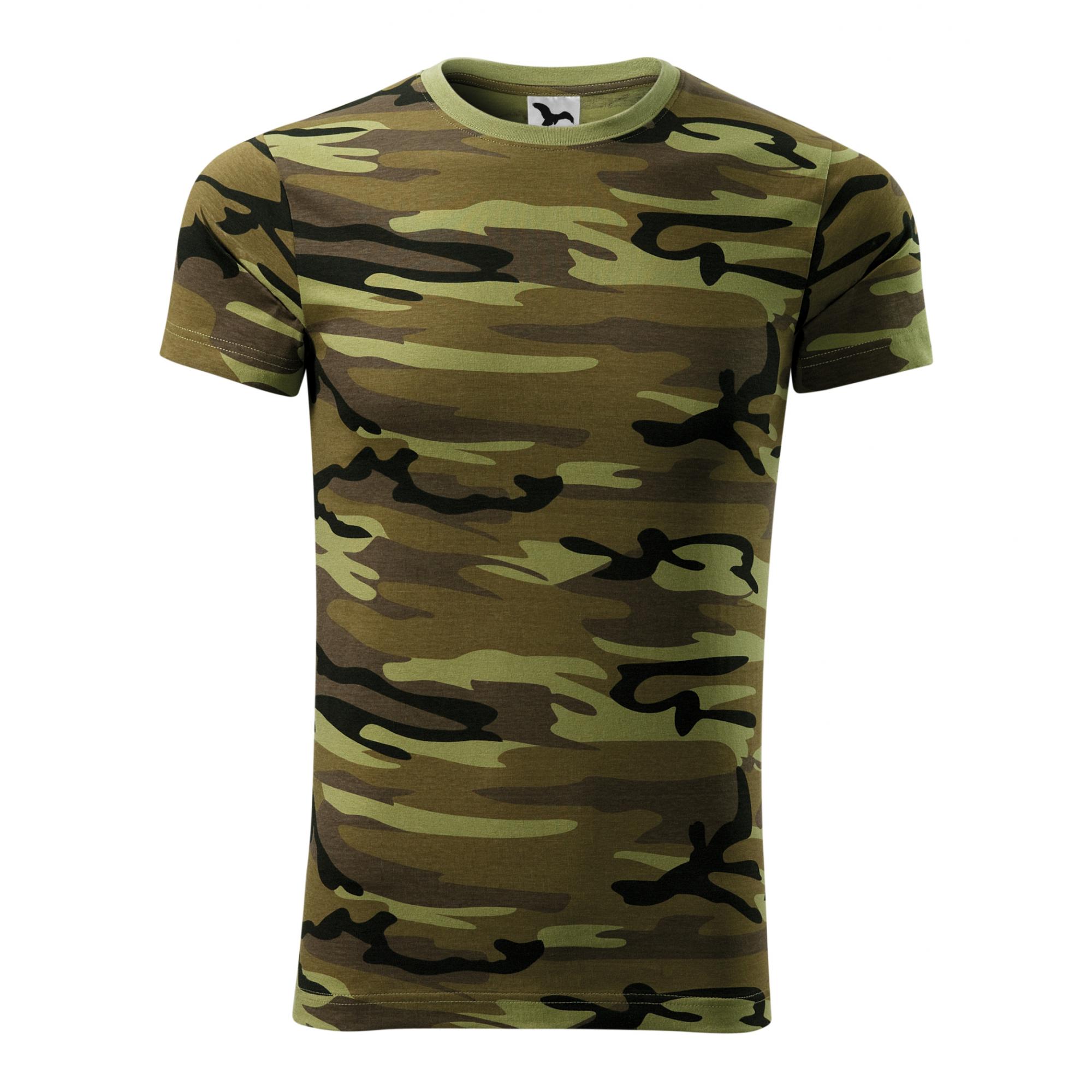 Tricou unisex Camouflage 144 Camuflaj verde 3XL