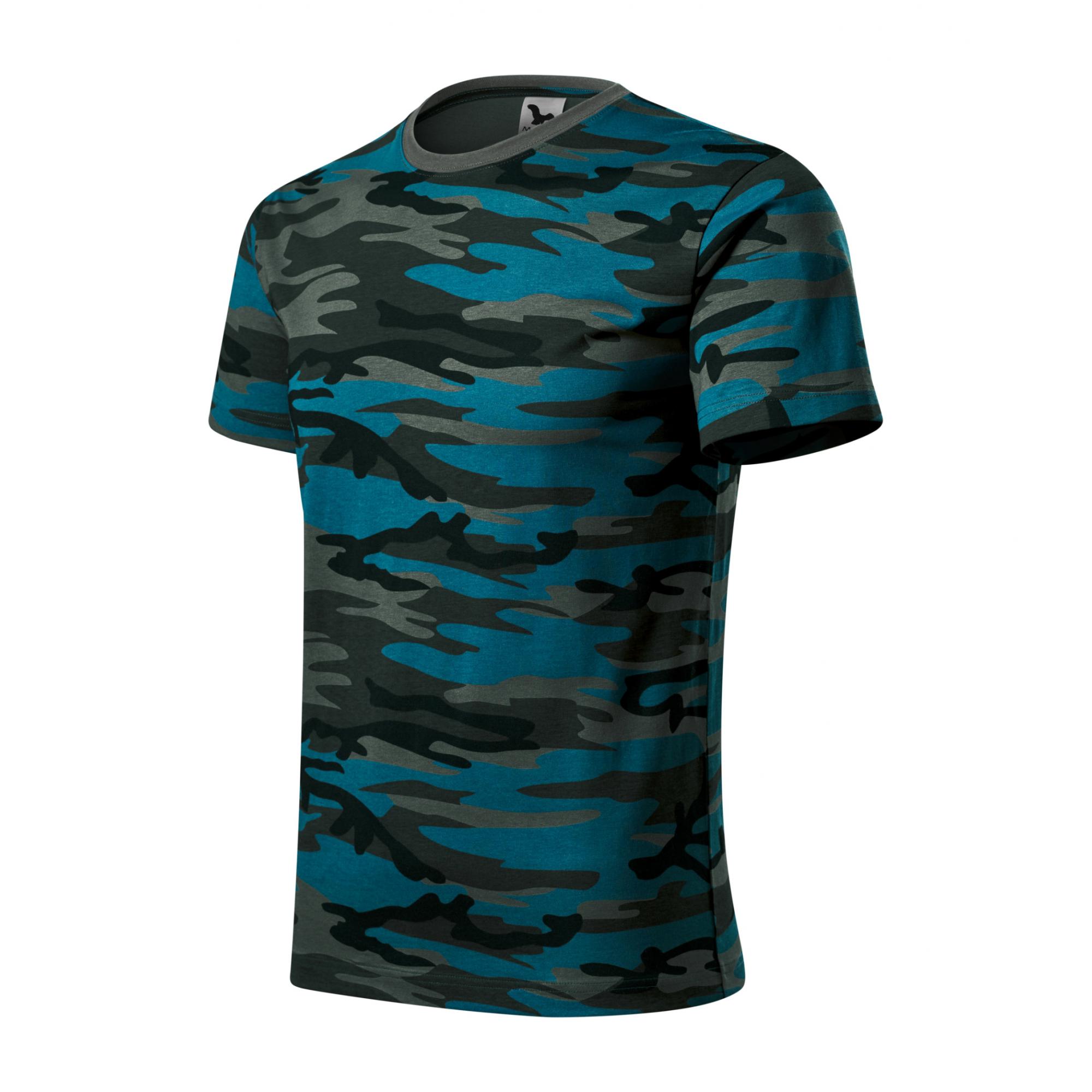 Tricou unisex Camouflage 144 camouflage petrol