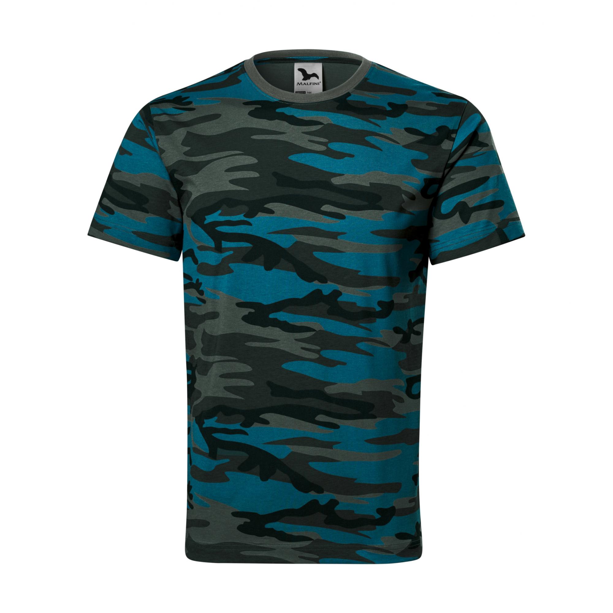 Tricou unisex Camouflage 144 camouflage petrol XL