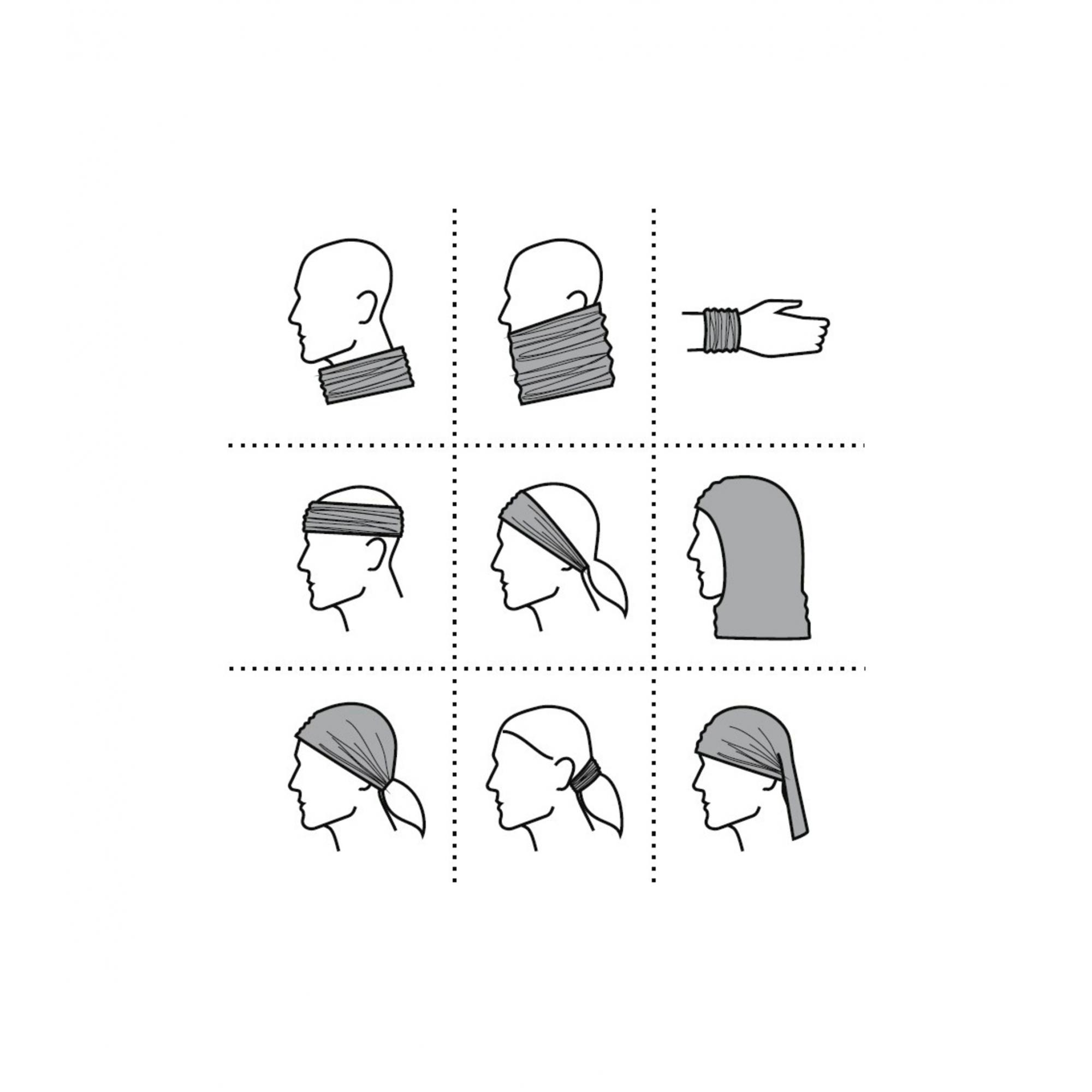 Eşarfă unisex/pentru copii Twister 328 Roz neon Marime universala