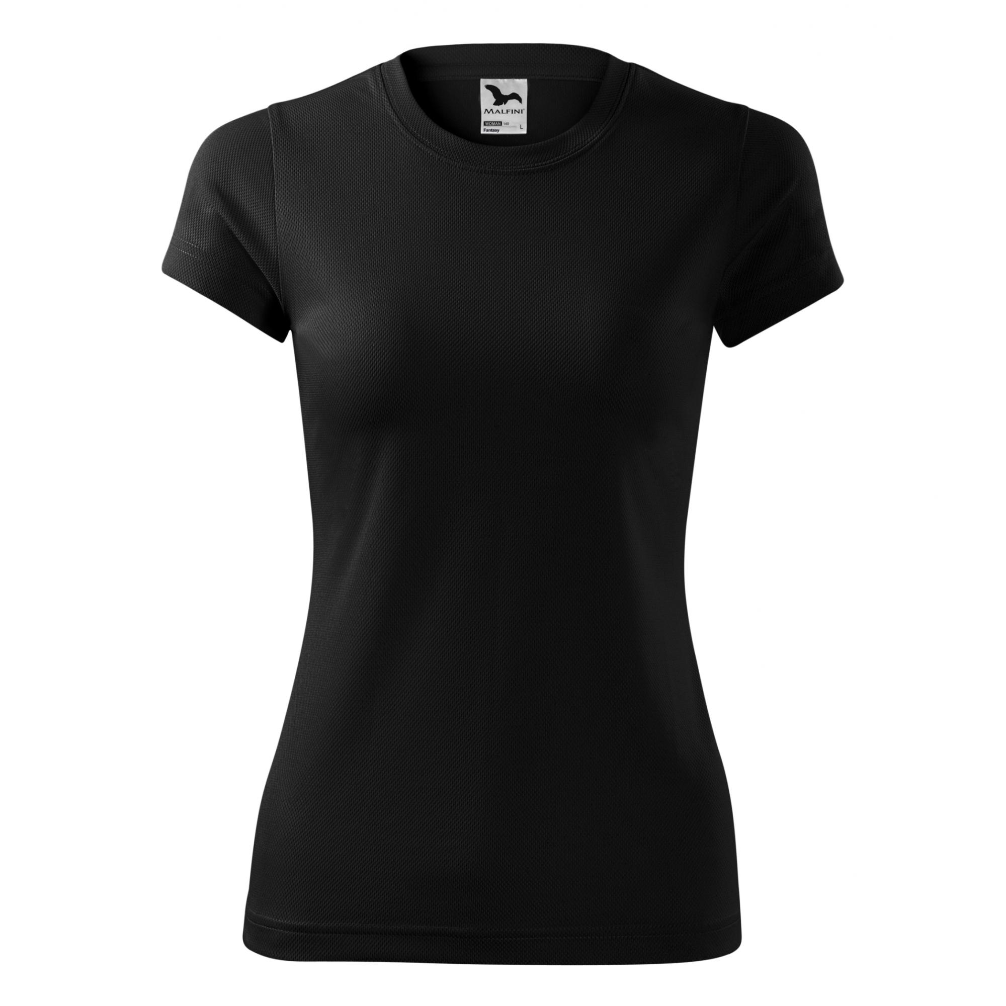 Tricou pentru damă Fantasy 140 Negru XXL