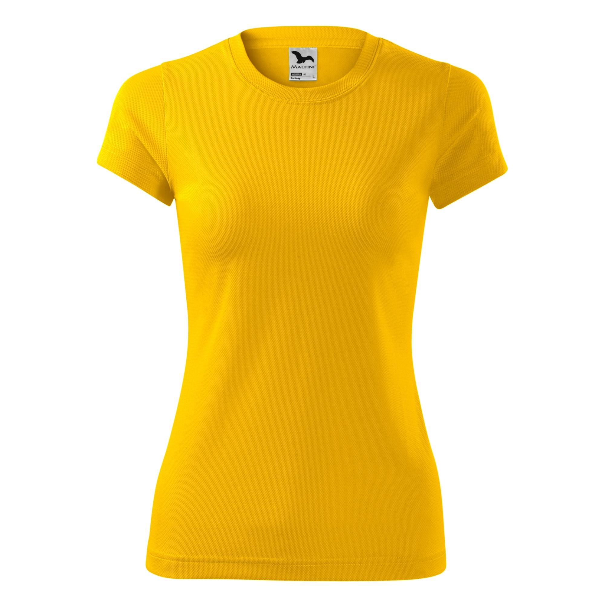 Tricou pentru damă Fantasy 140 Galben L