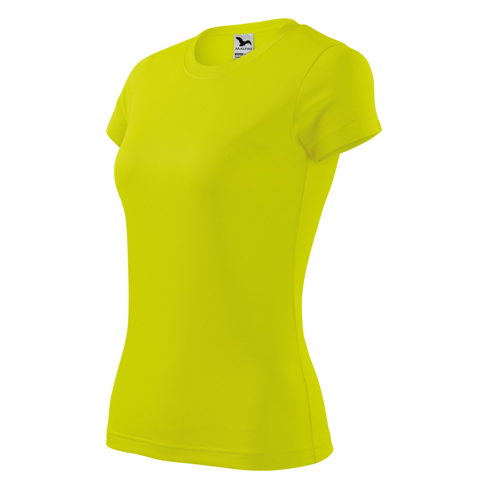 Tricou pentru damă Fantasy 140 Galben neon XL