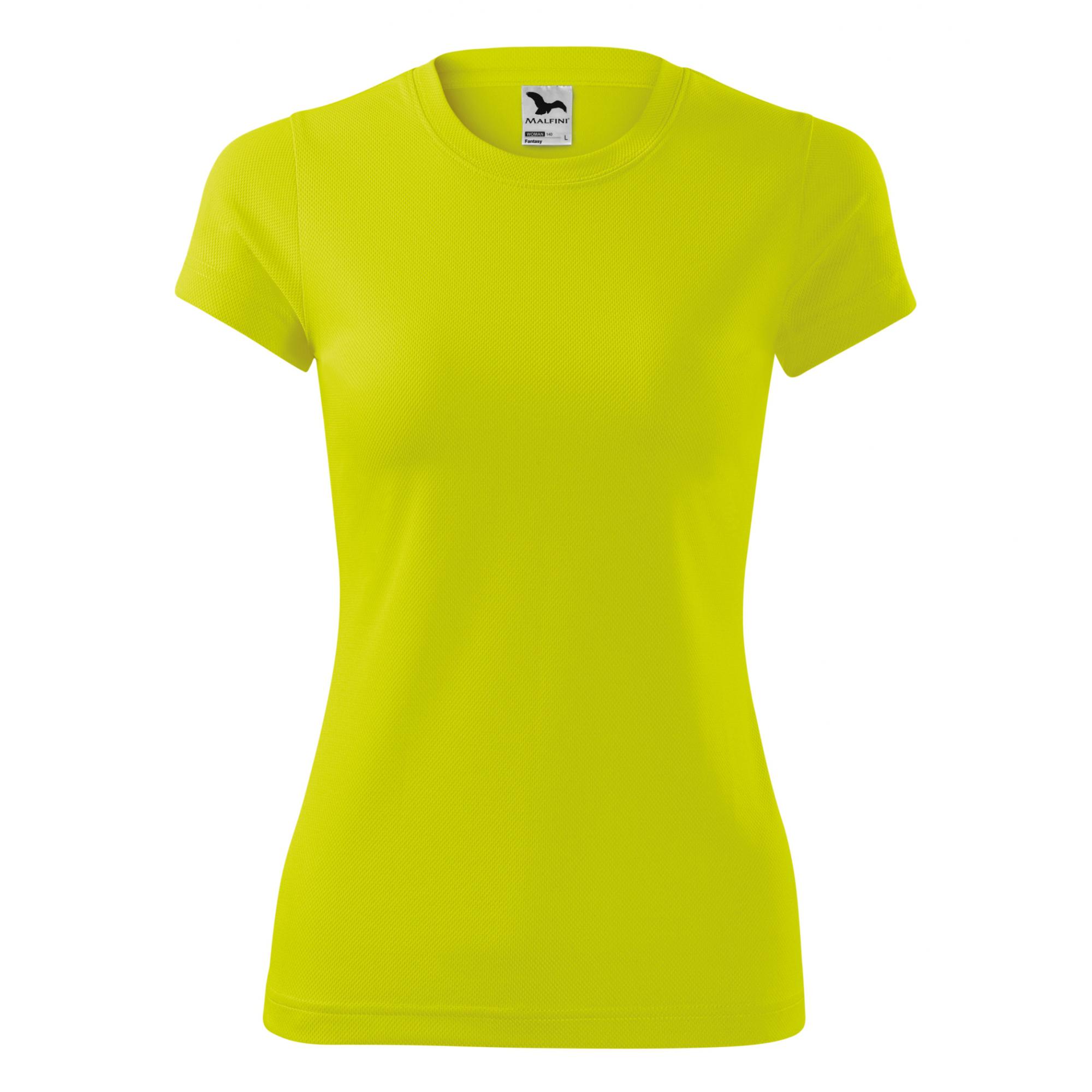 Tricou pentru damă Fantasy 140 Galben neon XS