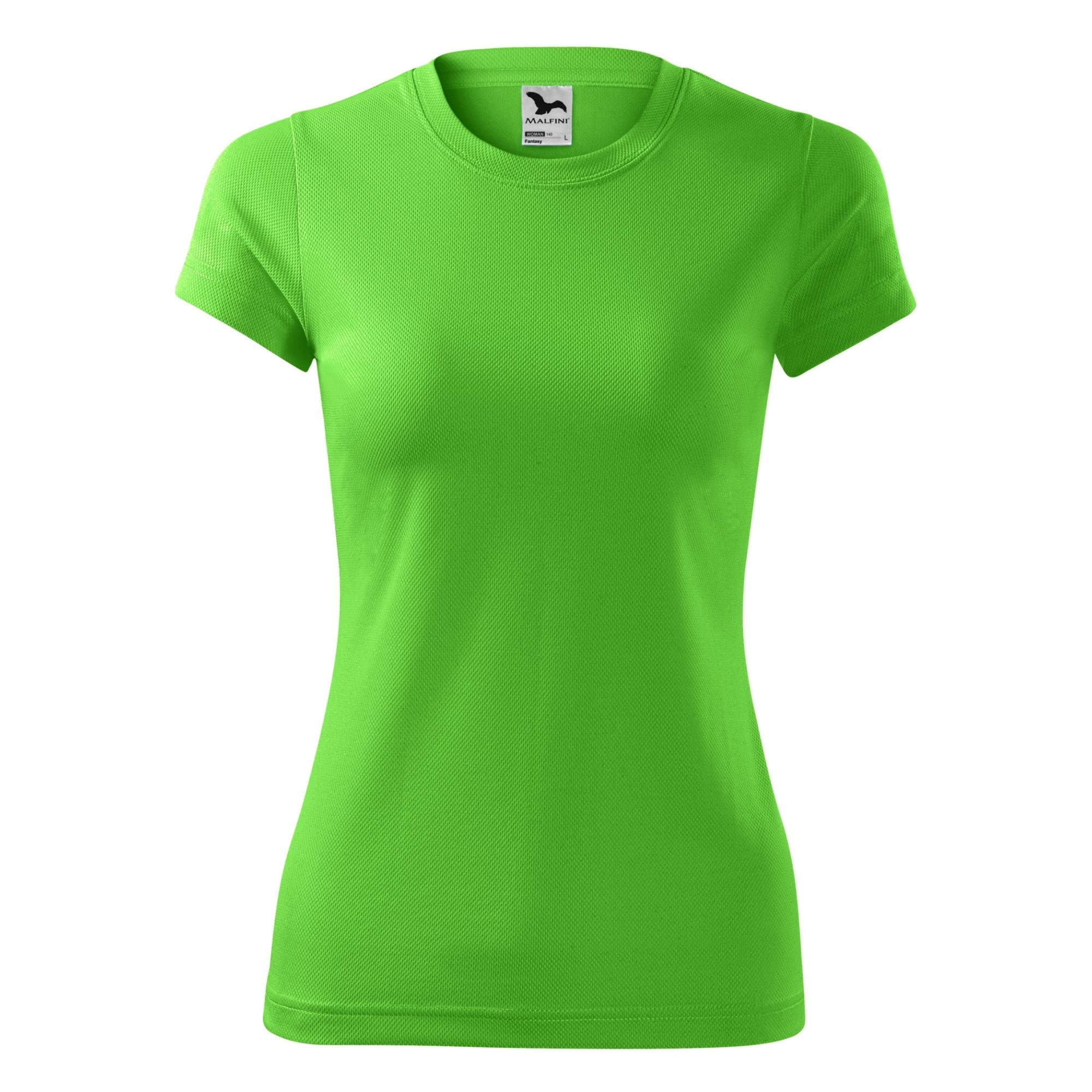 Tricou pentru damă Fantasy 140 Verde măr L