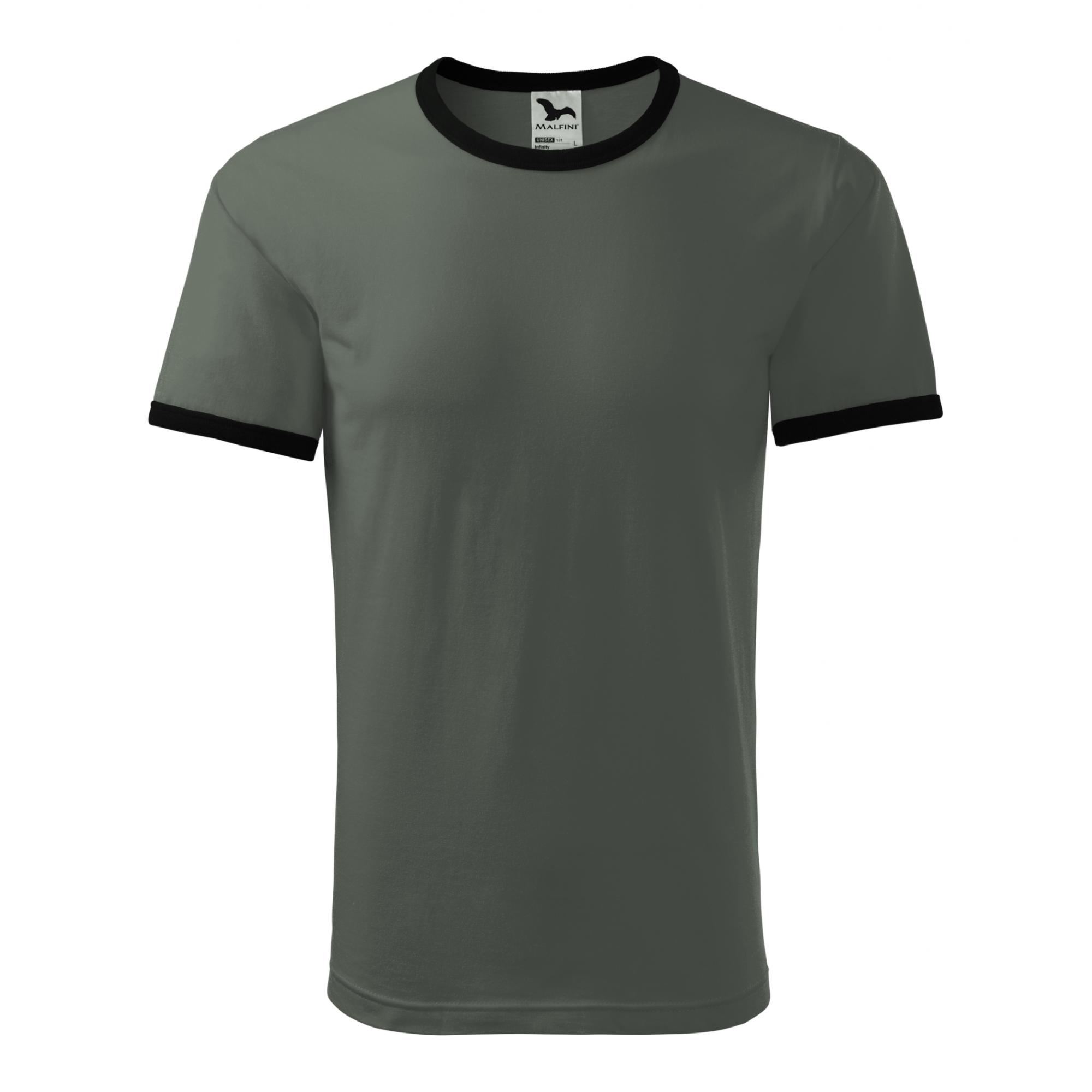 Tricou unisex Infinity 131 Gri ardezie L