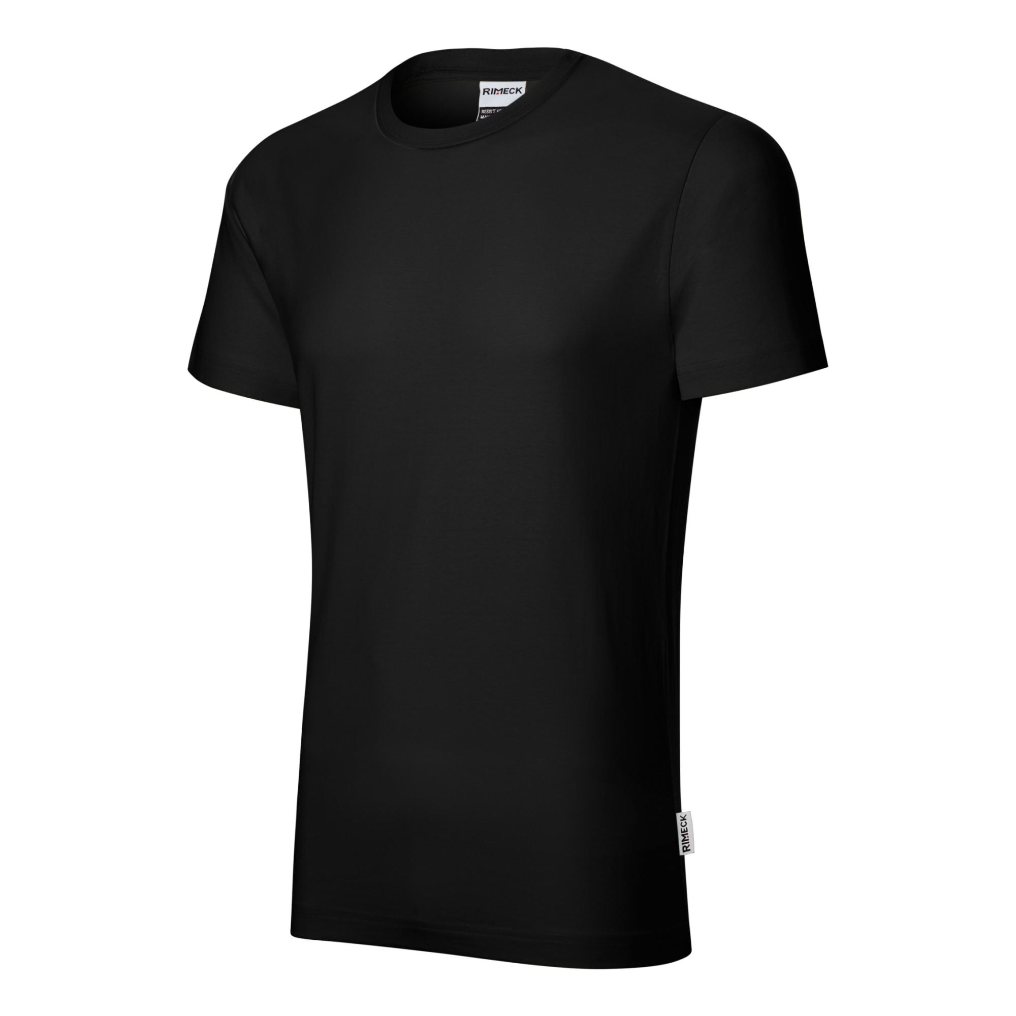 Tricou pentru bărbaţi Resist R01 negru 01 (brand label) 4XL