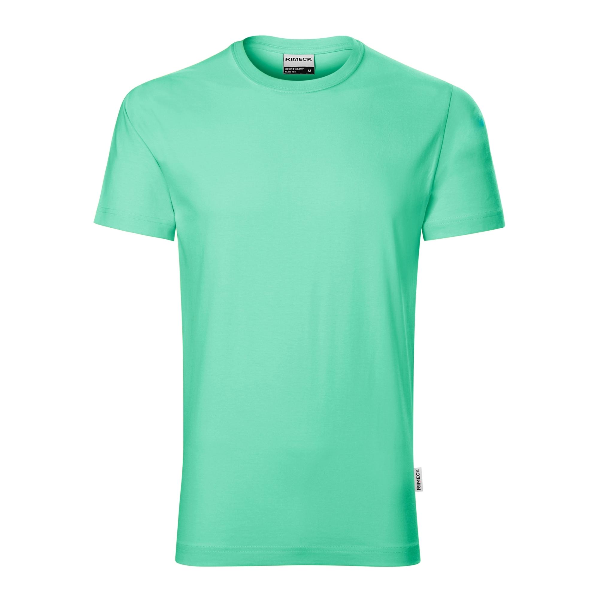 Tricou pentru bărbaţi Resist R01 verde mentă 95 (brand label) L