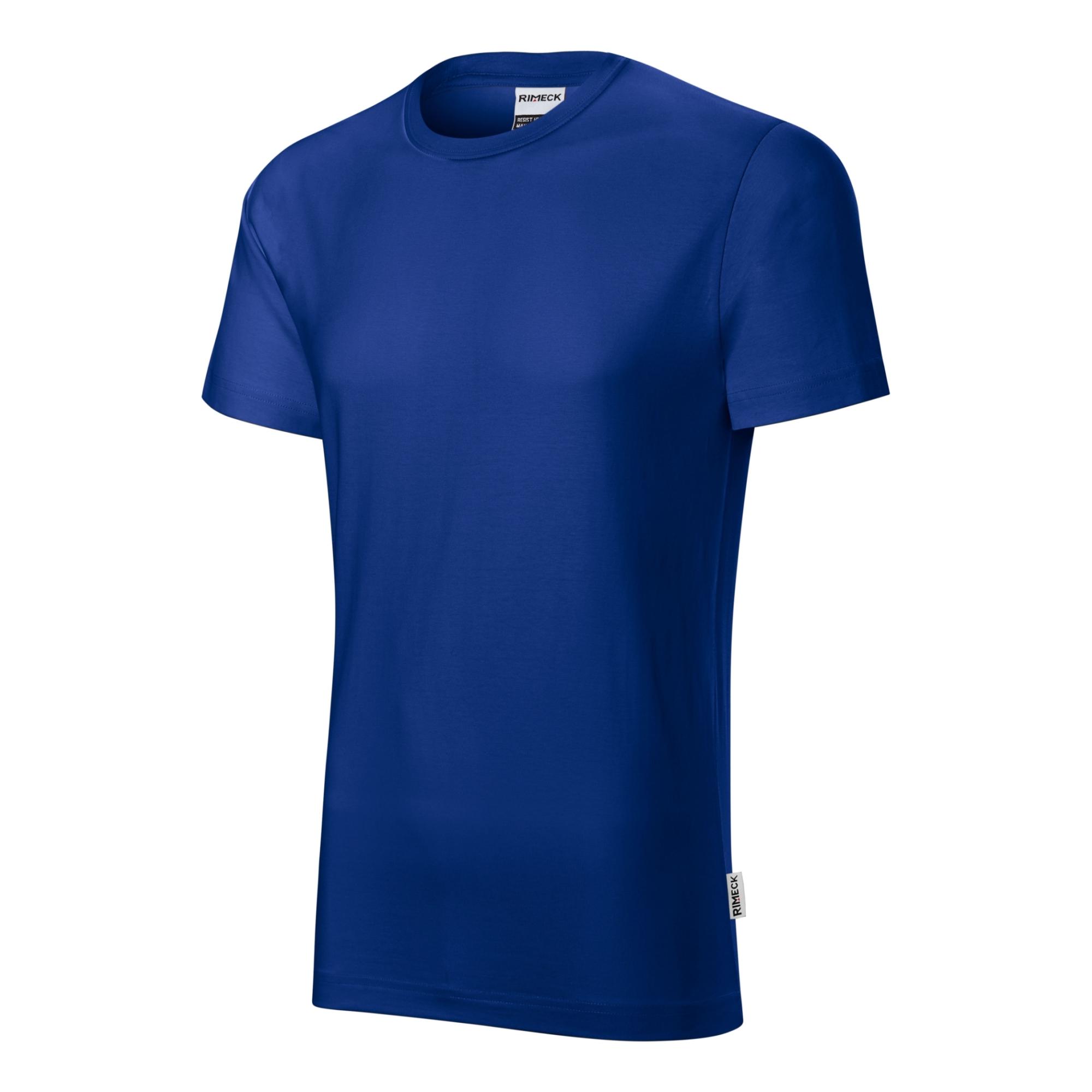Tricou pentru bărbaţi Resist R01 albastru regal 05 (brand label)