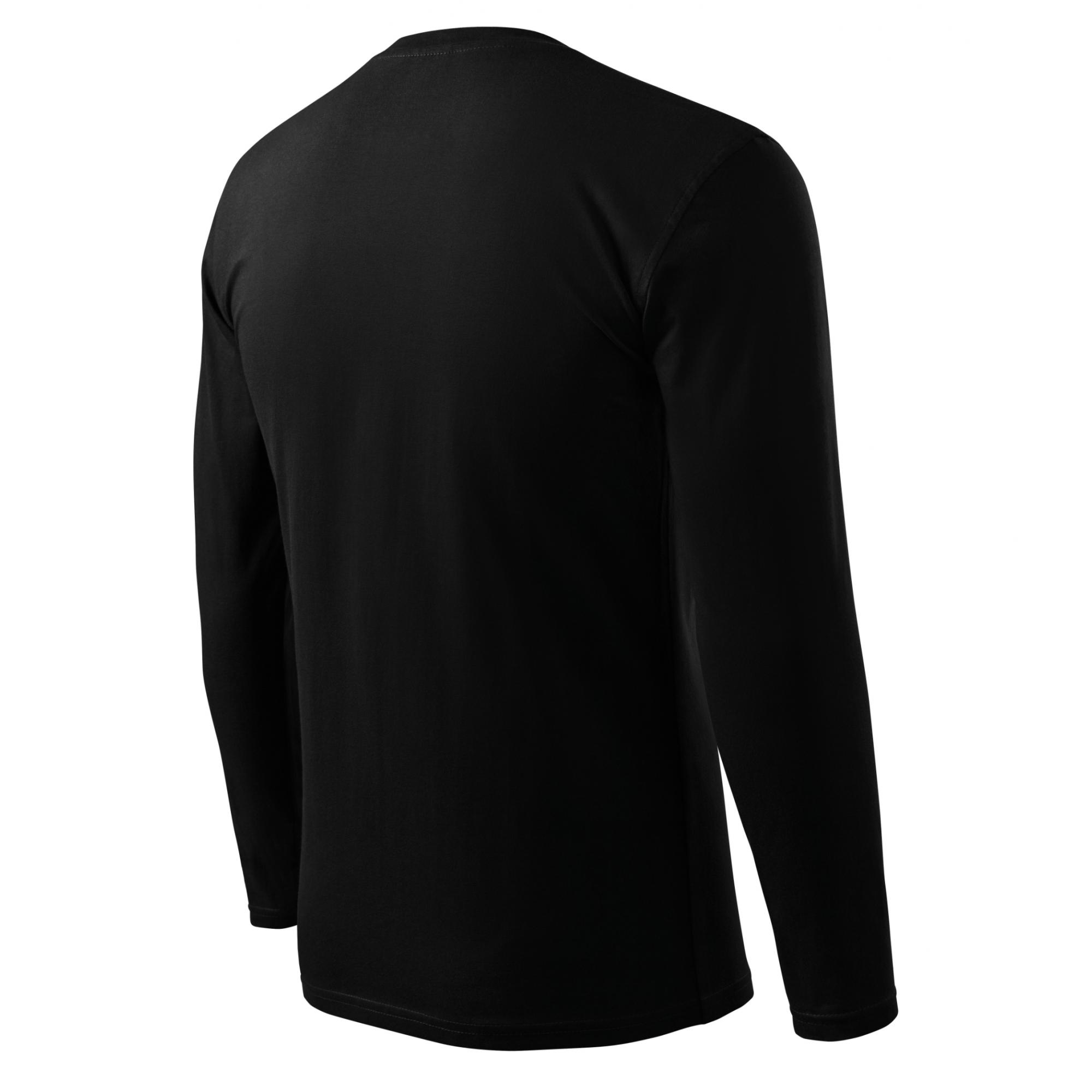 Tricou unisex Long Sleeve 112 Negru 3XL