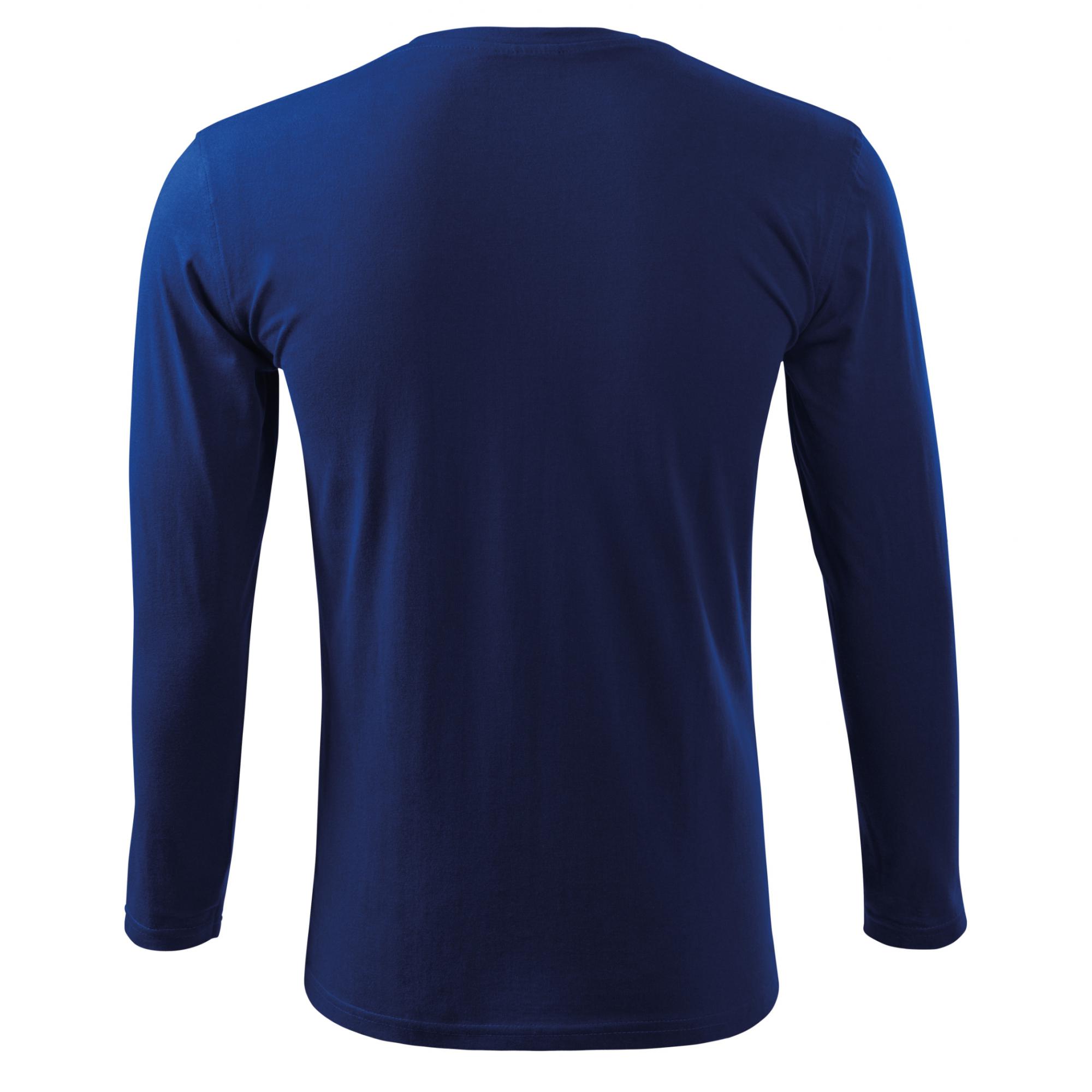 Tricou unisex Long Sleeve 112 Albastru regal 3XL