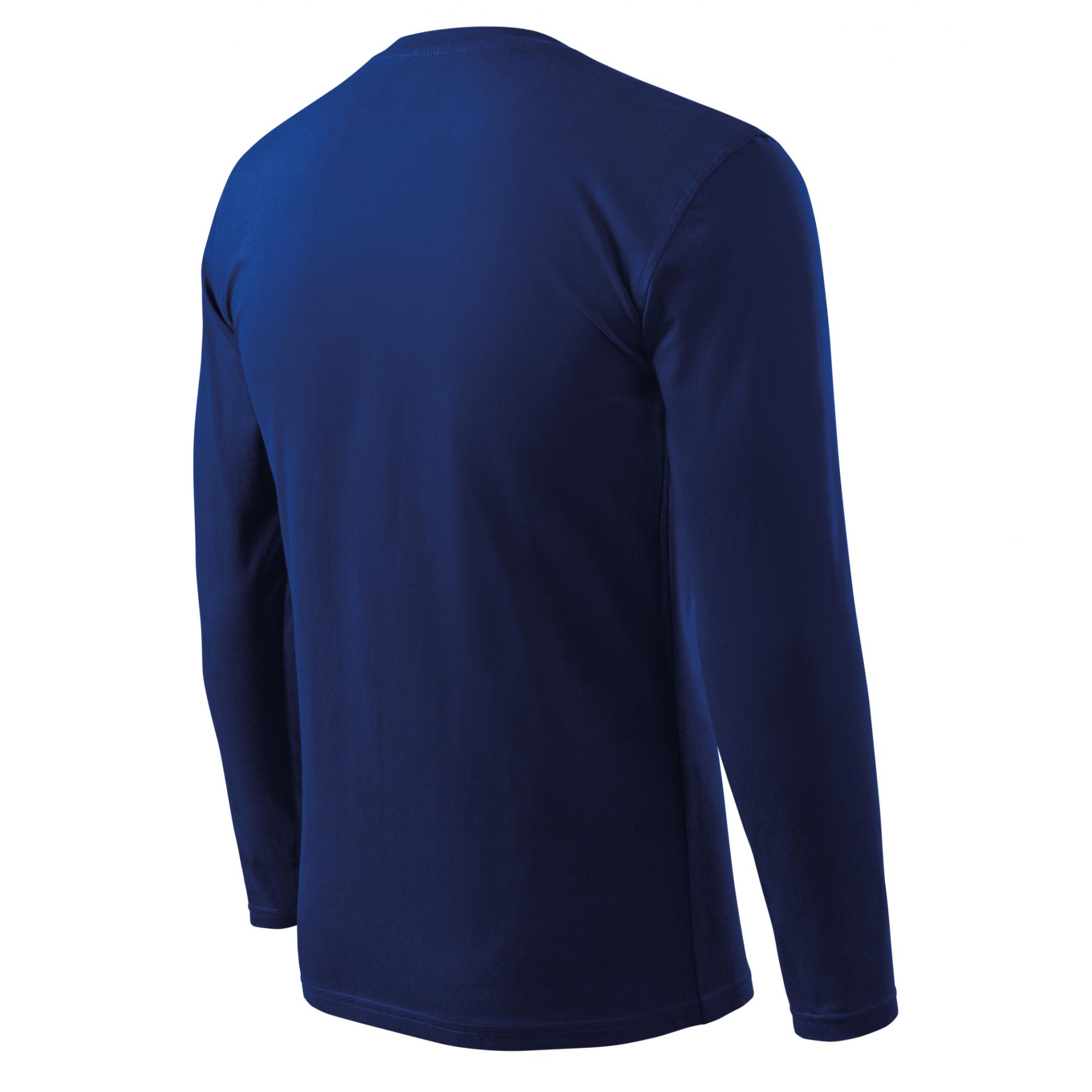 Tricou unisex Long Sleeve 112 Albastru regal L