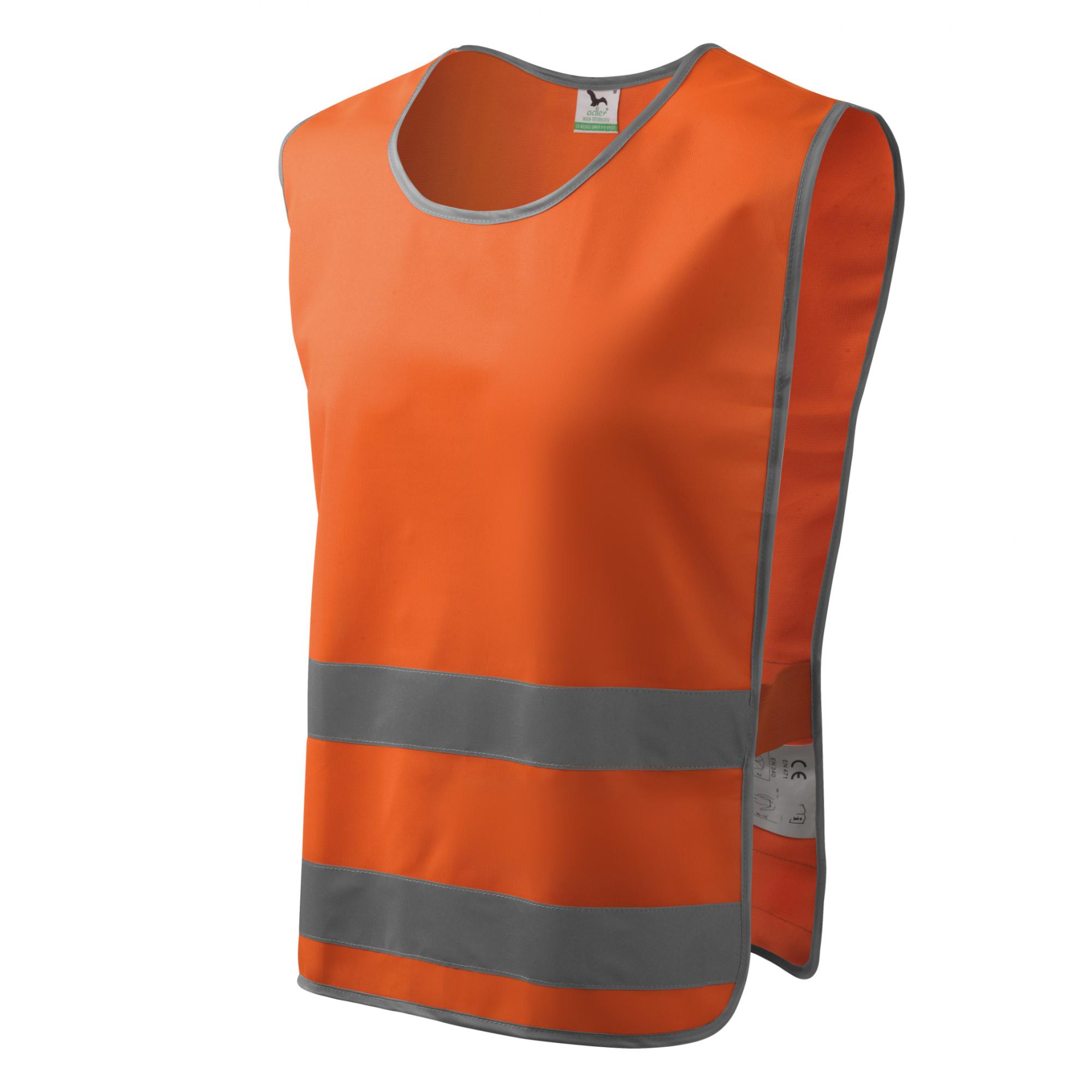 Vestă reflectorizantă unisex Classic Safety Vest 910 Portocaliu M