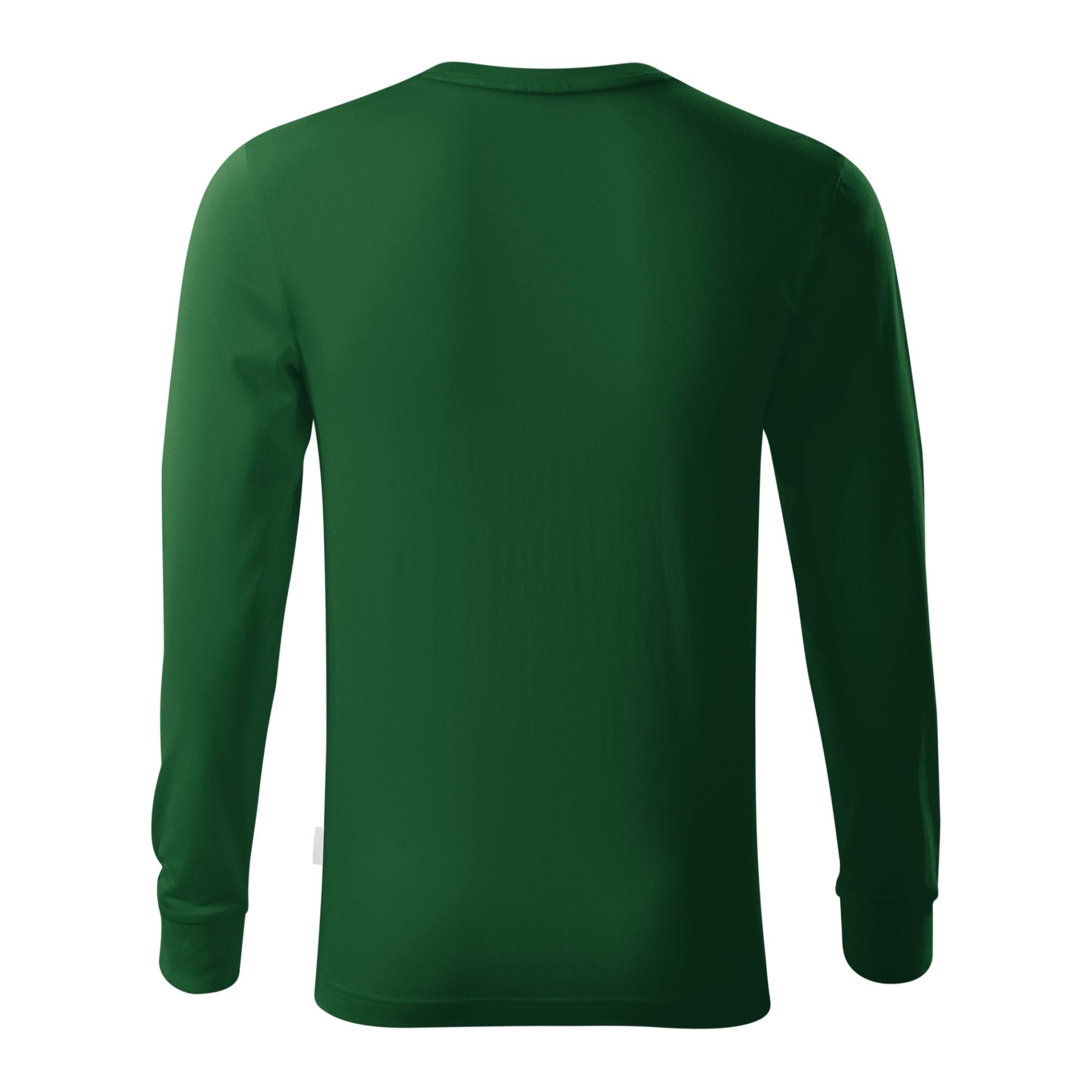 Tricou unisex Resist LS R05 verde sticlă 06 (brand label) XL