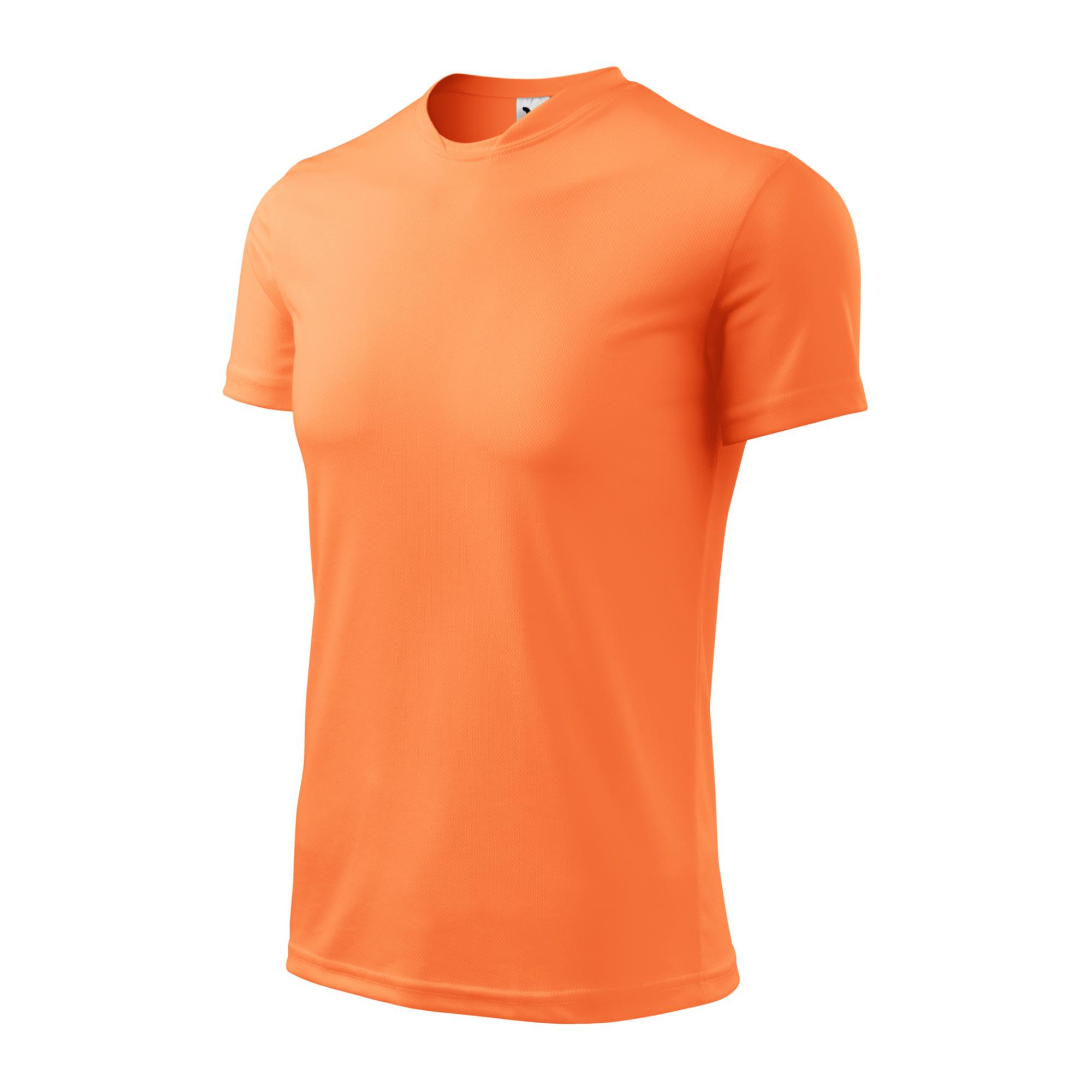Tricou pentru bărbaţi Fantasy 124 Neon mandarine 3XL
