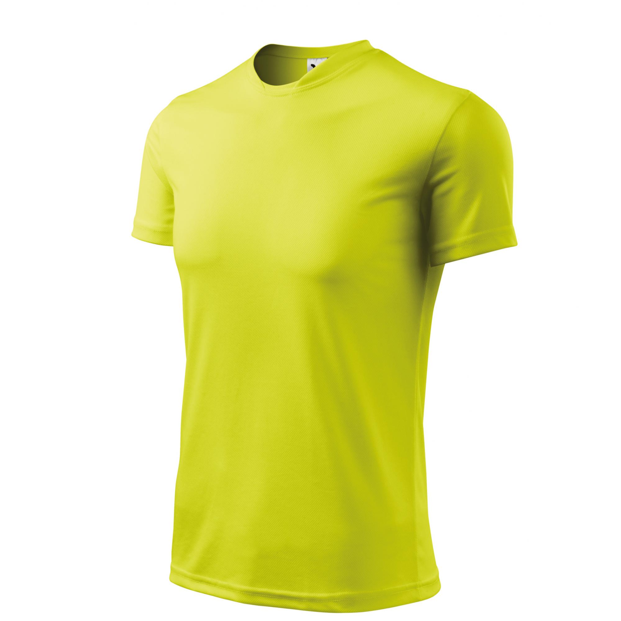 Tricou pentru bărbaţi Fantasy 124 Galben neon 3XL