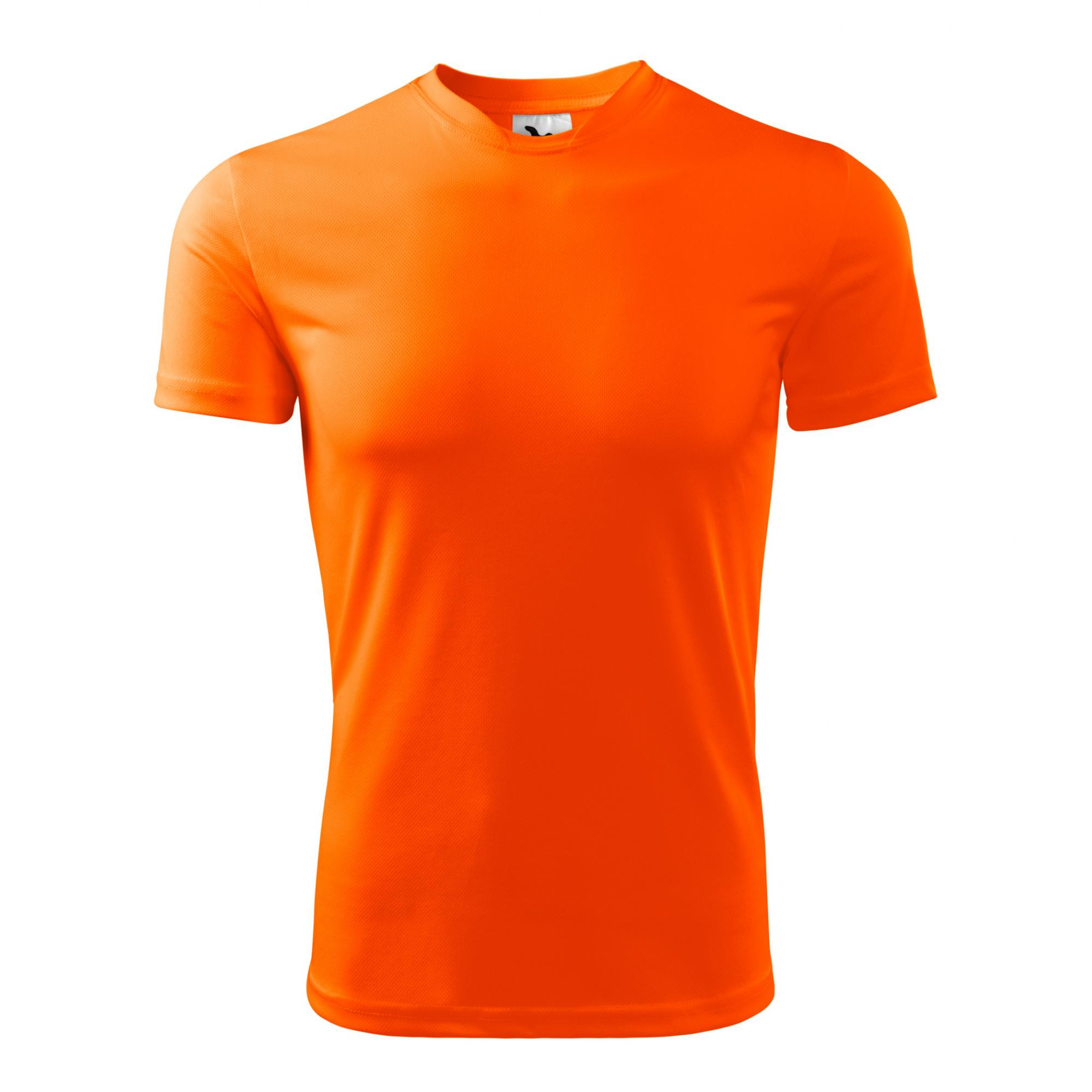 Tricou pentru bărbaţi Fantasy 124 Portocaliu neon M