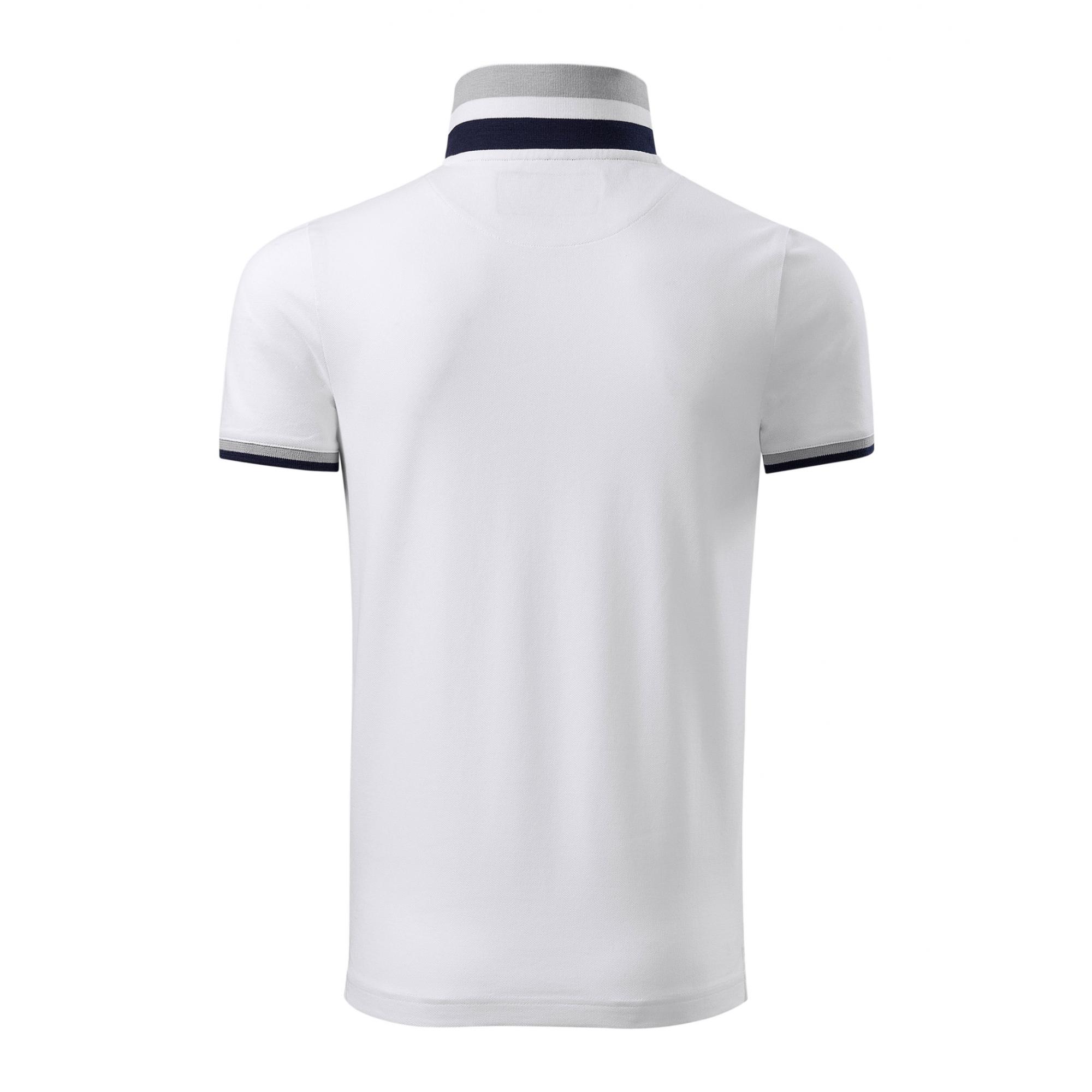Tricou polo pentru bărbaţi Collar Up 256 Alb S