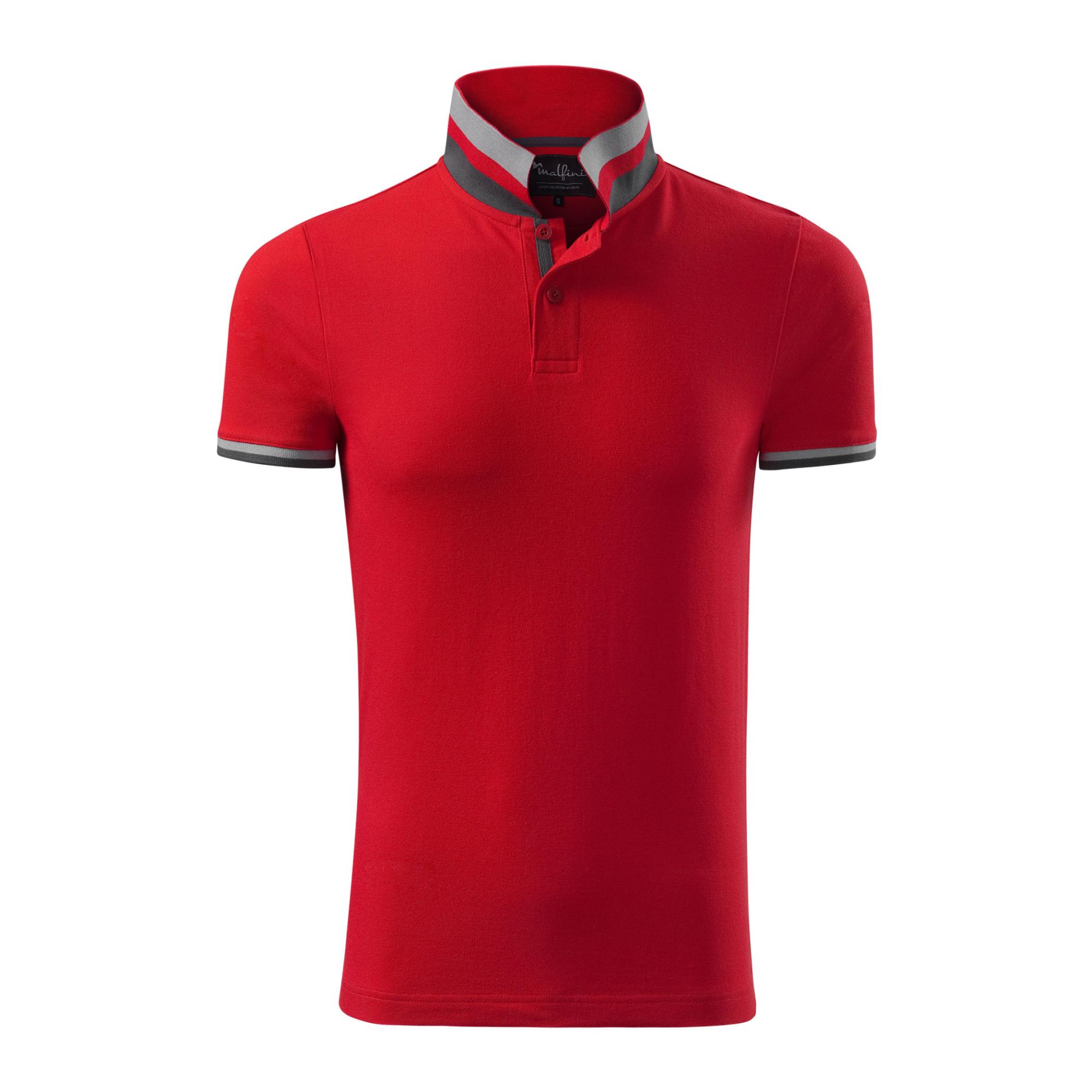 Tricou polo pentru bărbaţi Collar Up 256 Formula red L