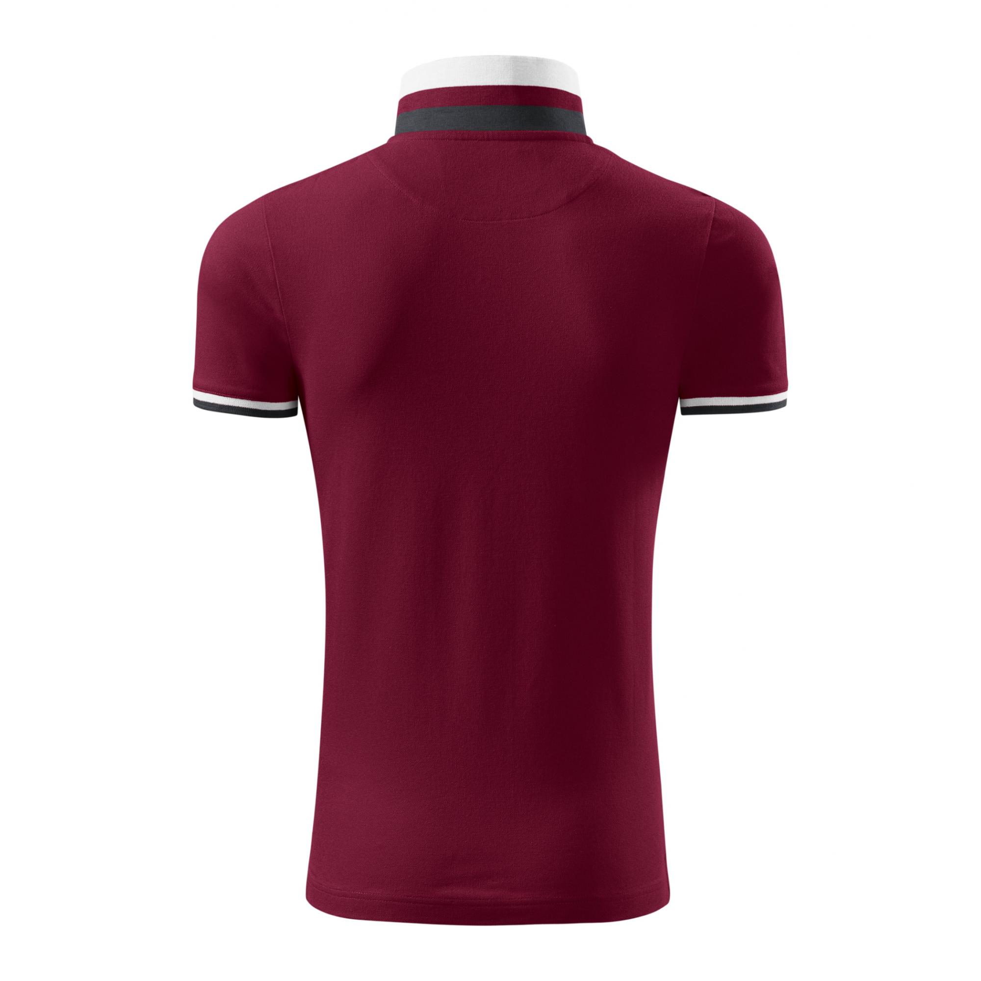 Tricou polo pentru bărbaţi Collar Up 256 Garnet L